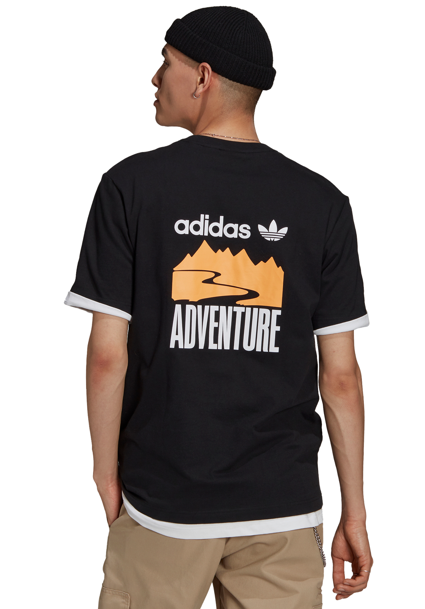 Adidas Originals Adv Mnt Back T-Shirt black L