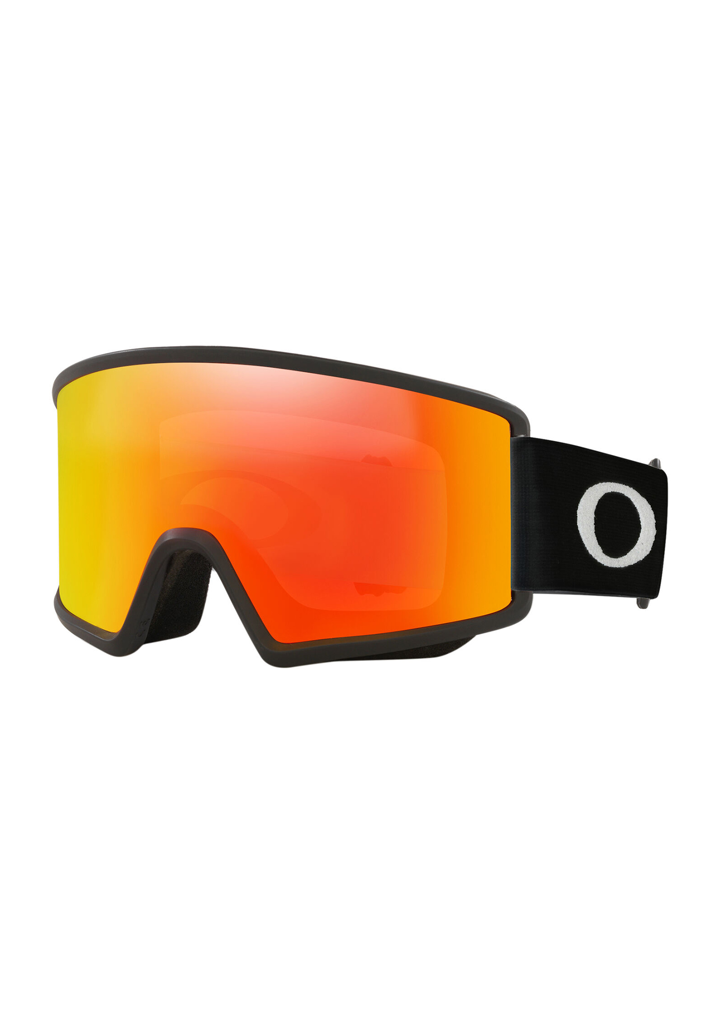 Oakley Target Line M Snowboardbrillen mattschwarz/feueriridium One Size