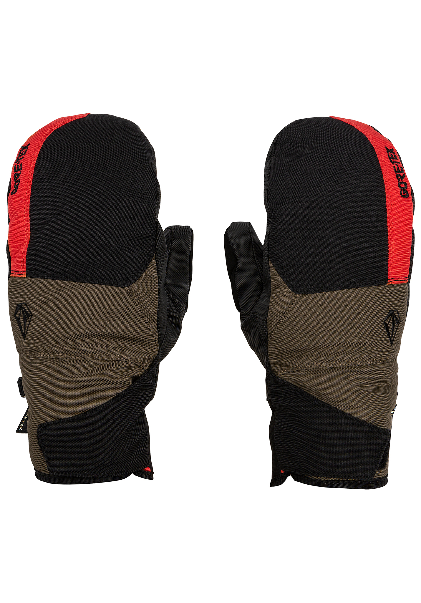 Volcom Stay Dry Gore-Tex Mitt Snowboard Handschuhe black XL