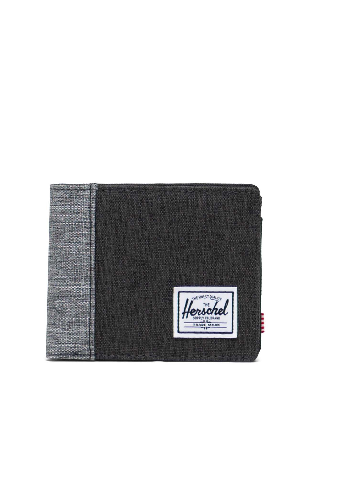 Herschel Supply Co. Roy Coin RFID Stoff Portemonnaie schwarz kreuzschraffiert/schwarz/raben kreuzschraffiert One Size