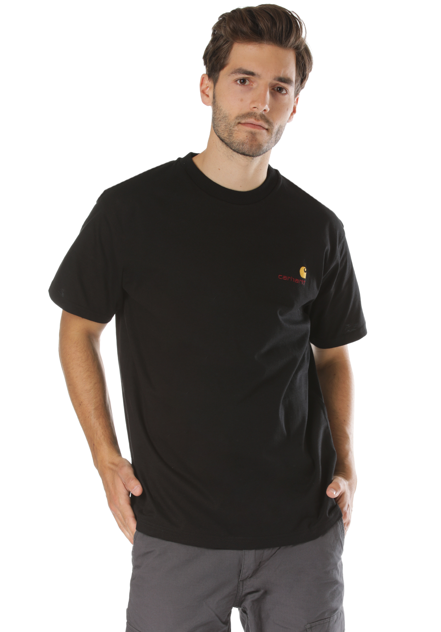 Carhartt WIP American Script T-Shirt black XXL