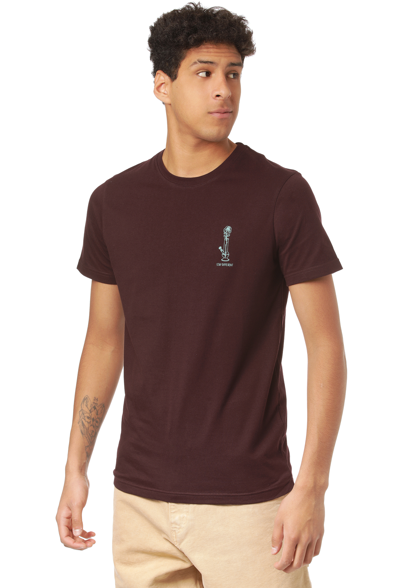 Iriedaily Rosebong T-Shirt aubergine XL