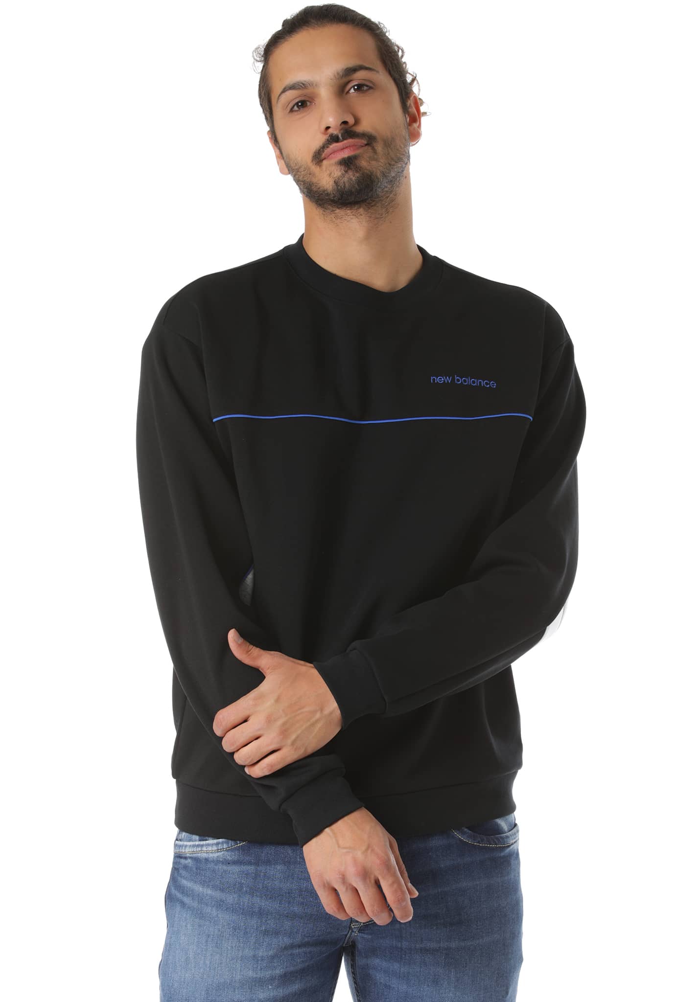 New Balance MT93500 Sweatshirt bk schwarz XL