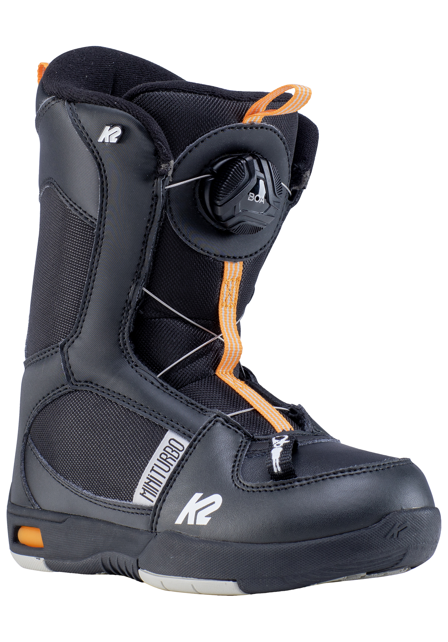 K2 Snowboarding Mini Turbo Snowboard Boots black 28