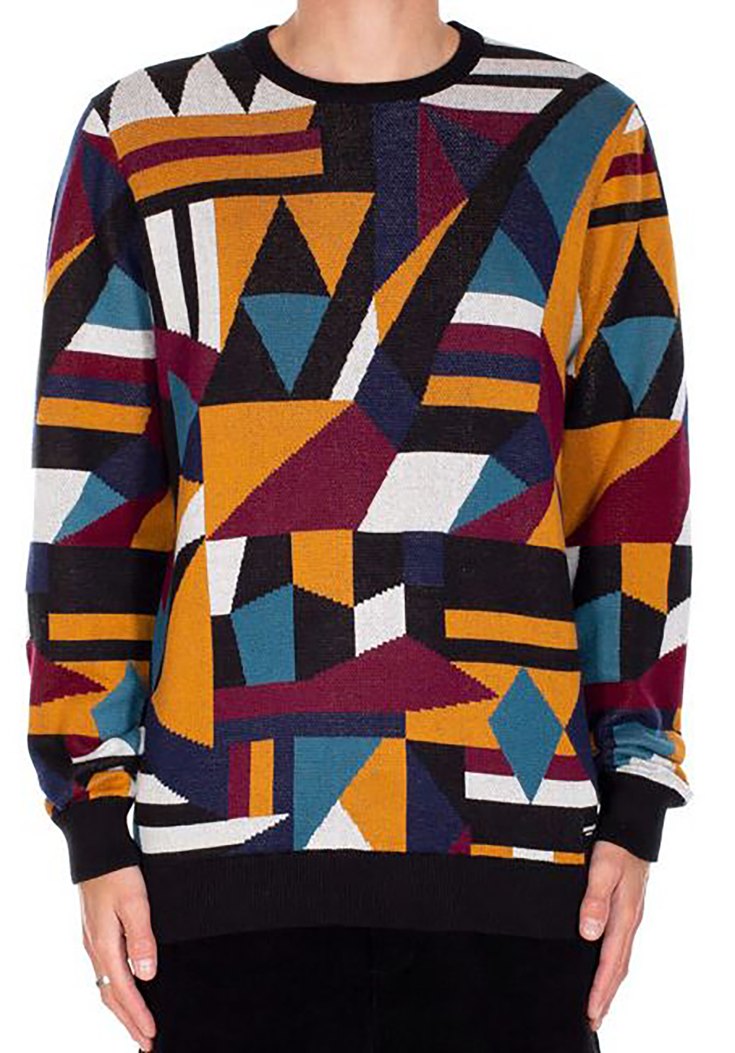 Iriedaily Shufflemania Knit Sweatshirt kara schwarz XL