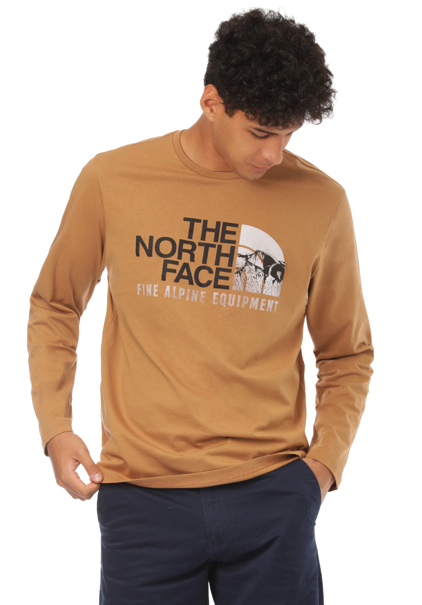 The North Face Image Ideals Longsleeve braun M