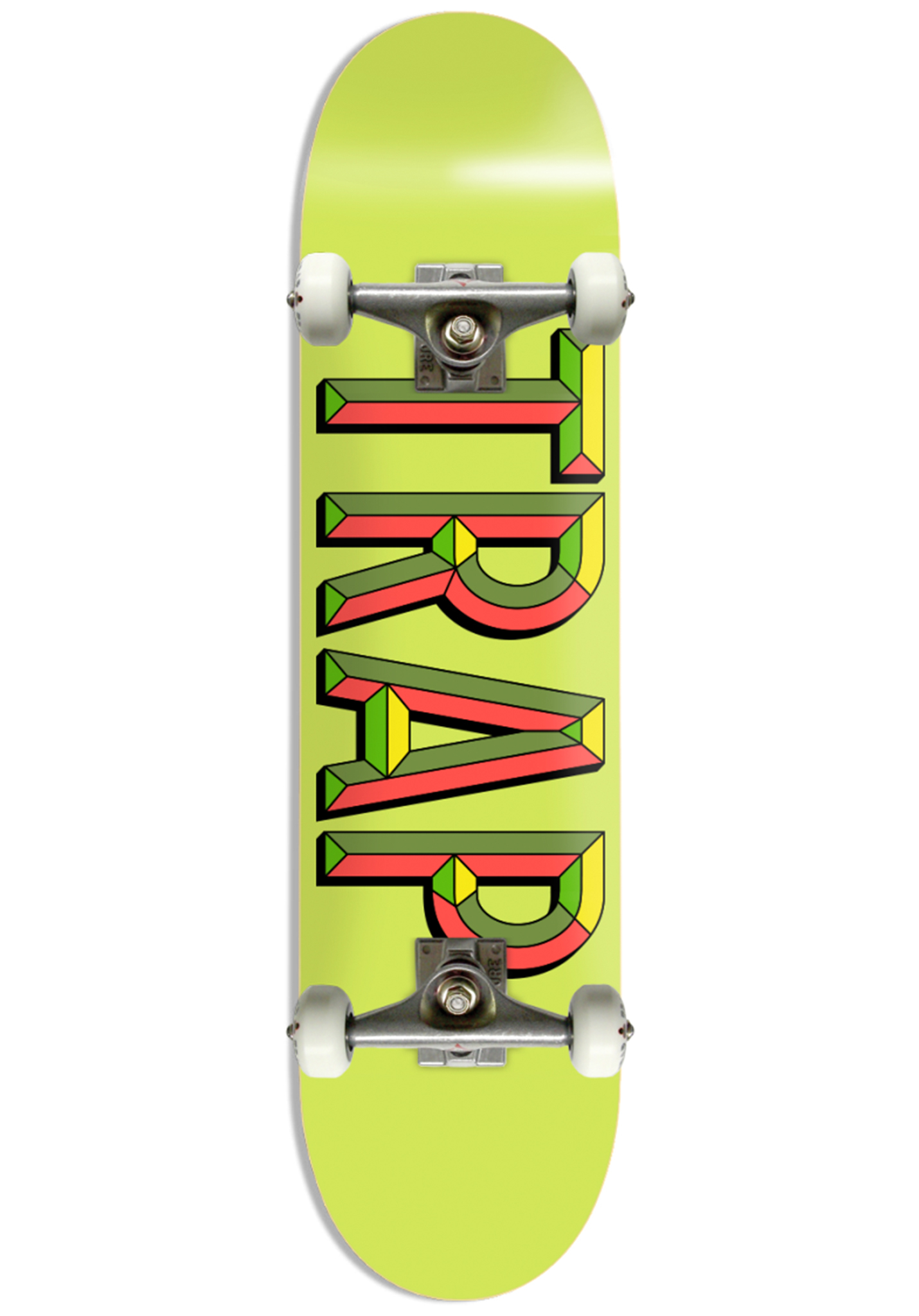 Trap Iron Logo Complete 7.6 Skateboard