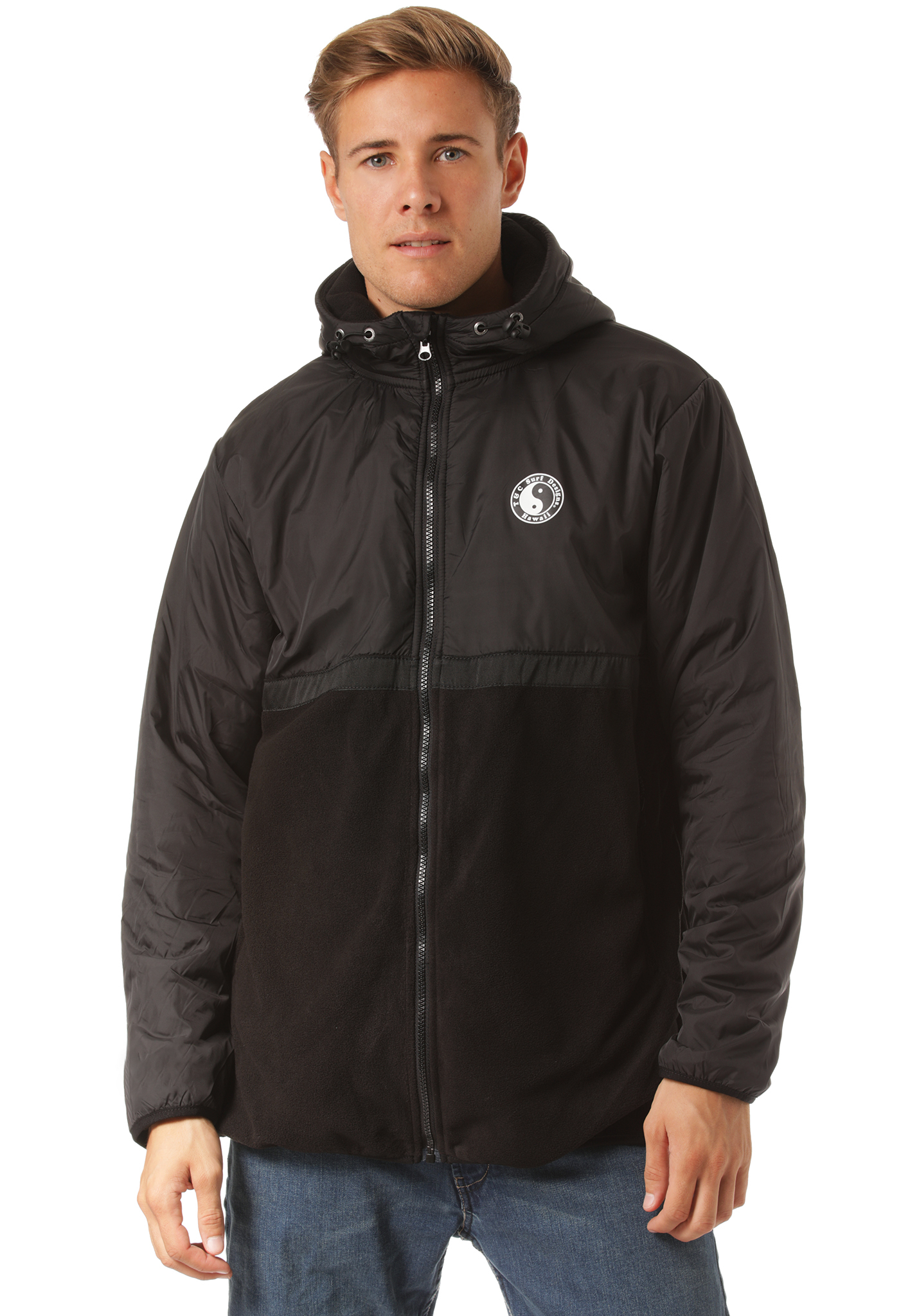 Town & Country Surf Designs Zone Hybric Jacke black XL