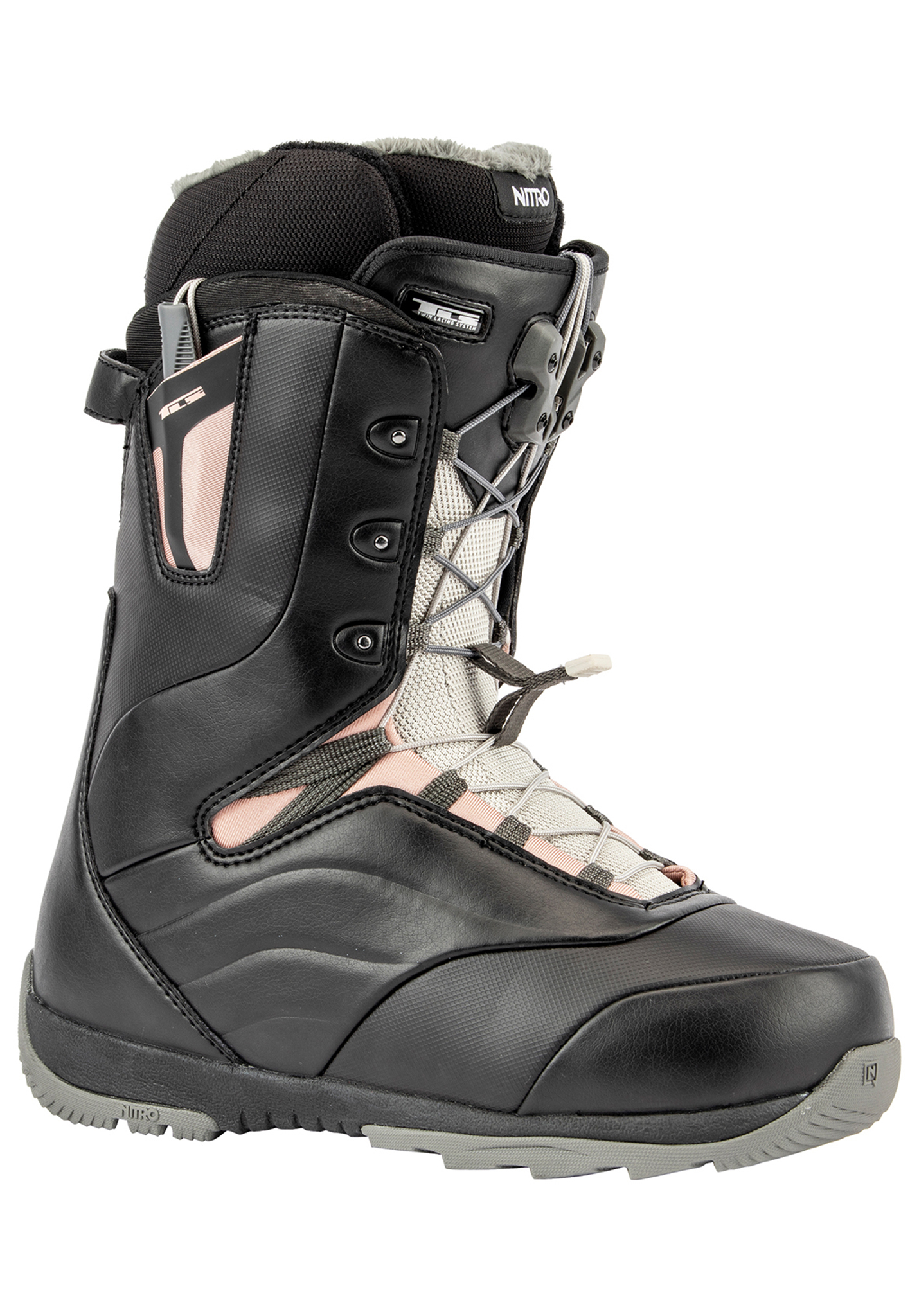 Nitro Crown TLS All Mountain Snowboard Boots black 41 1/3