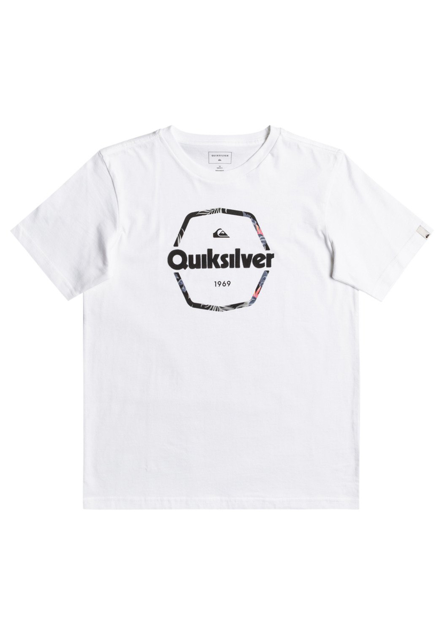 Quiksilver Hard Wired T-Shirt weiß XS