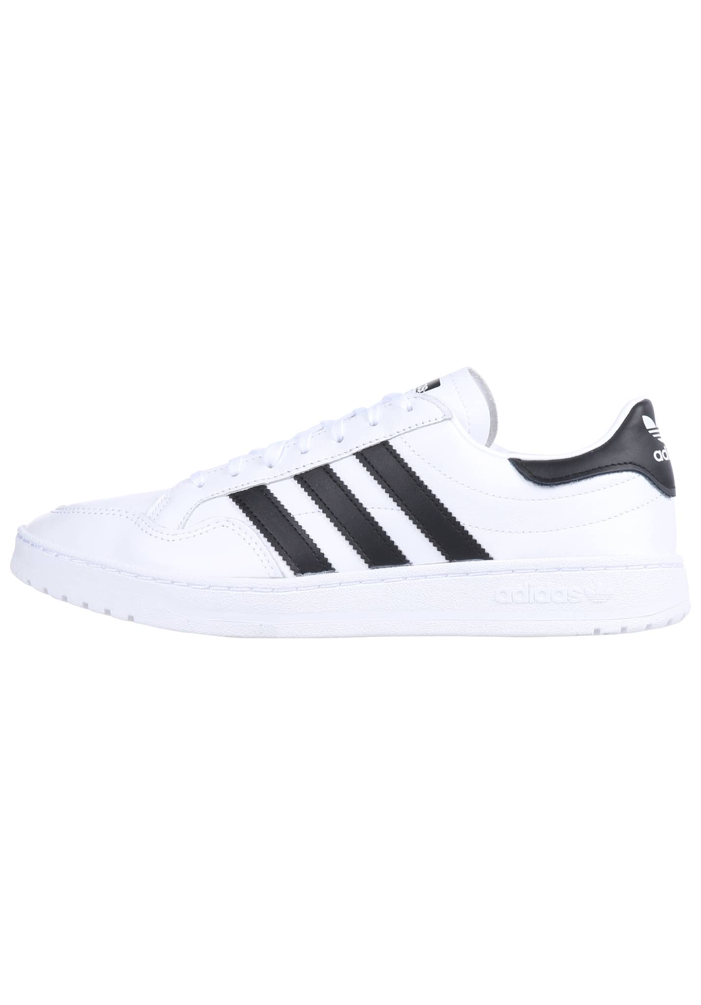 Adidas Originals Team Court Sneaker Low weiß/schwarz 47 1/3