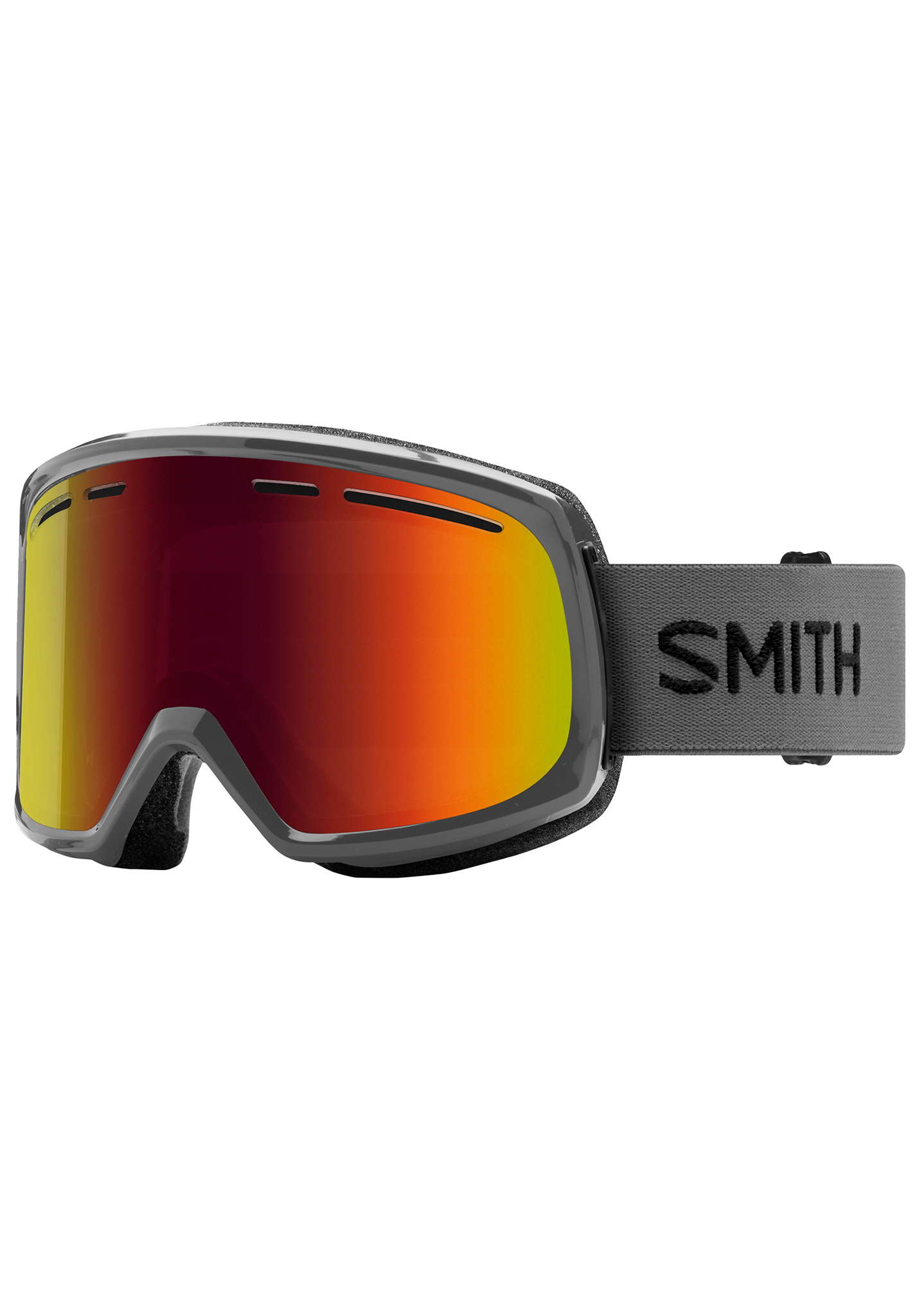 Smith Range Snowboardbrillen anthrazit / rot sol-x spiegel One Size