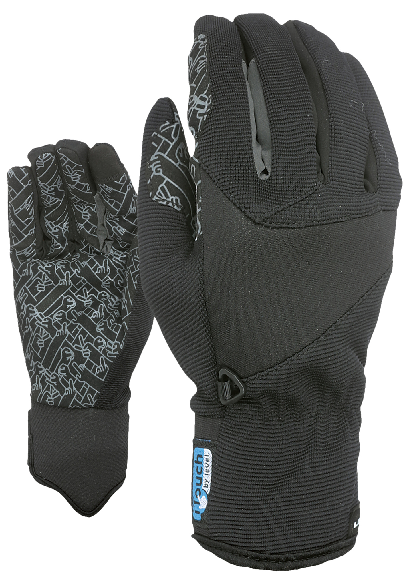 Level Line I-Touch Snowboard Handschuhe black S/M
