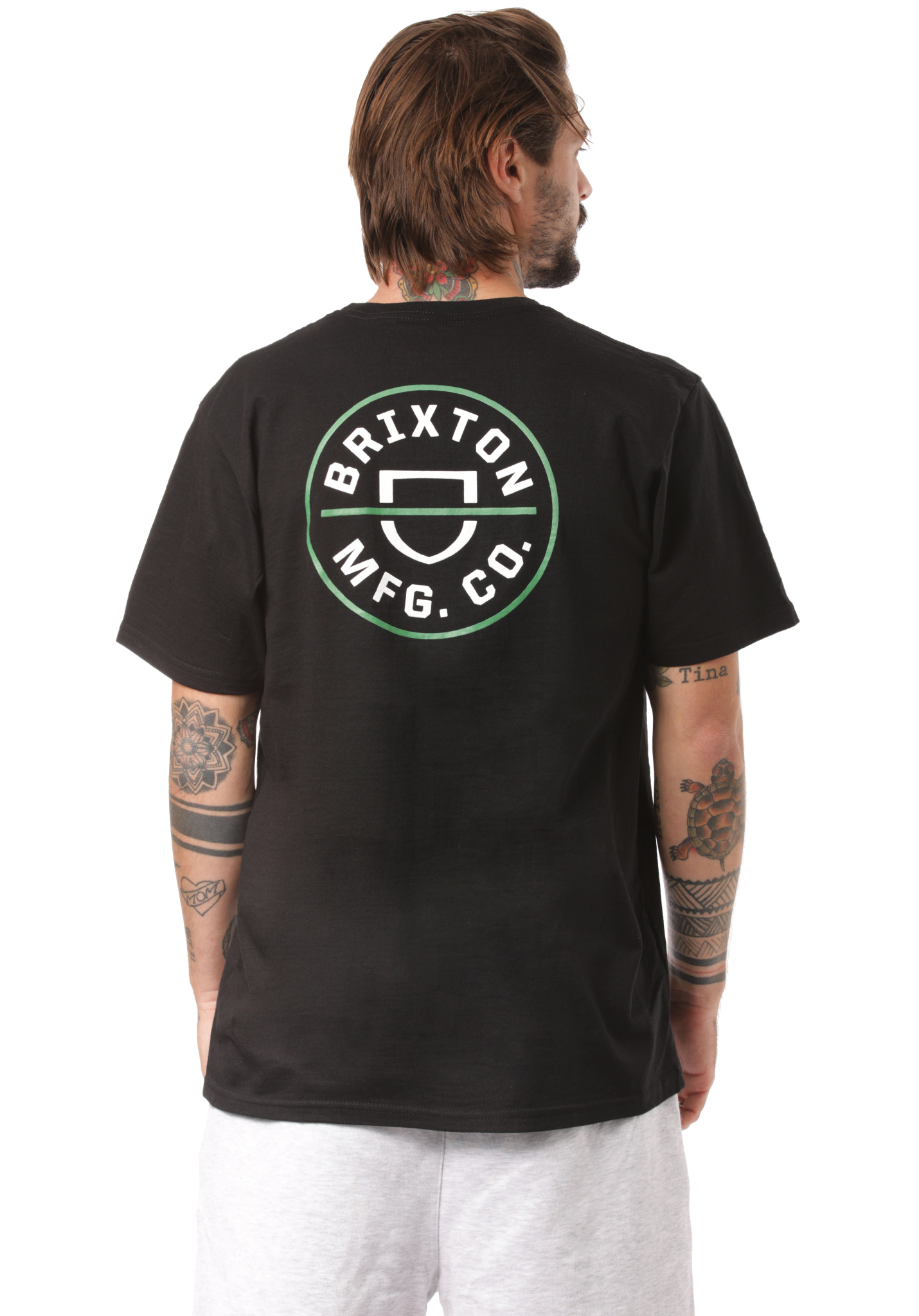 Brixton Crest X T-Shirt black L