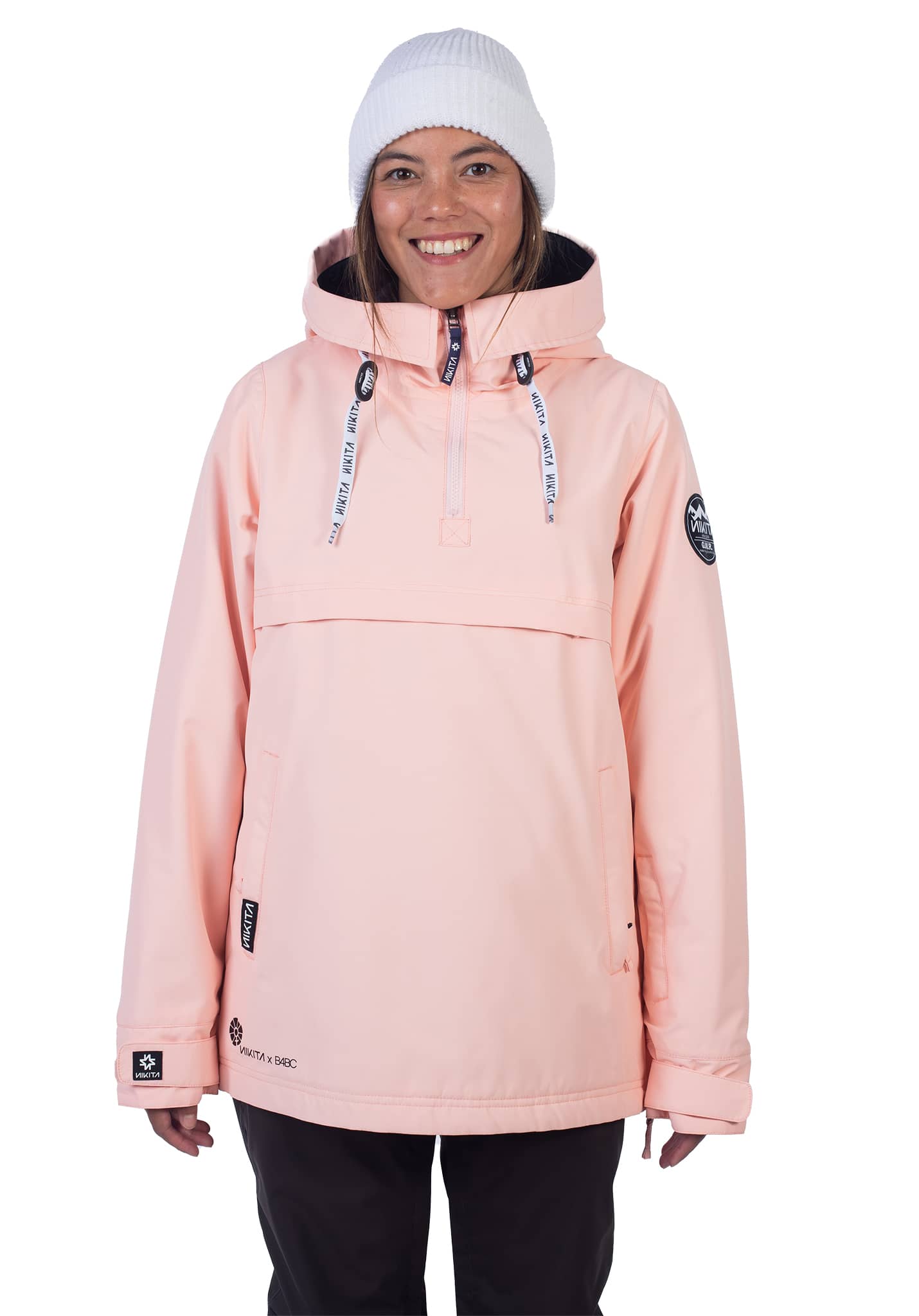 Nikita Hemlock Snowboardjacken pink L