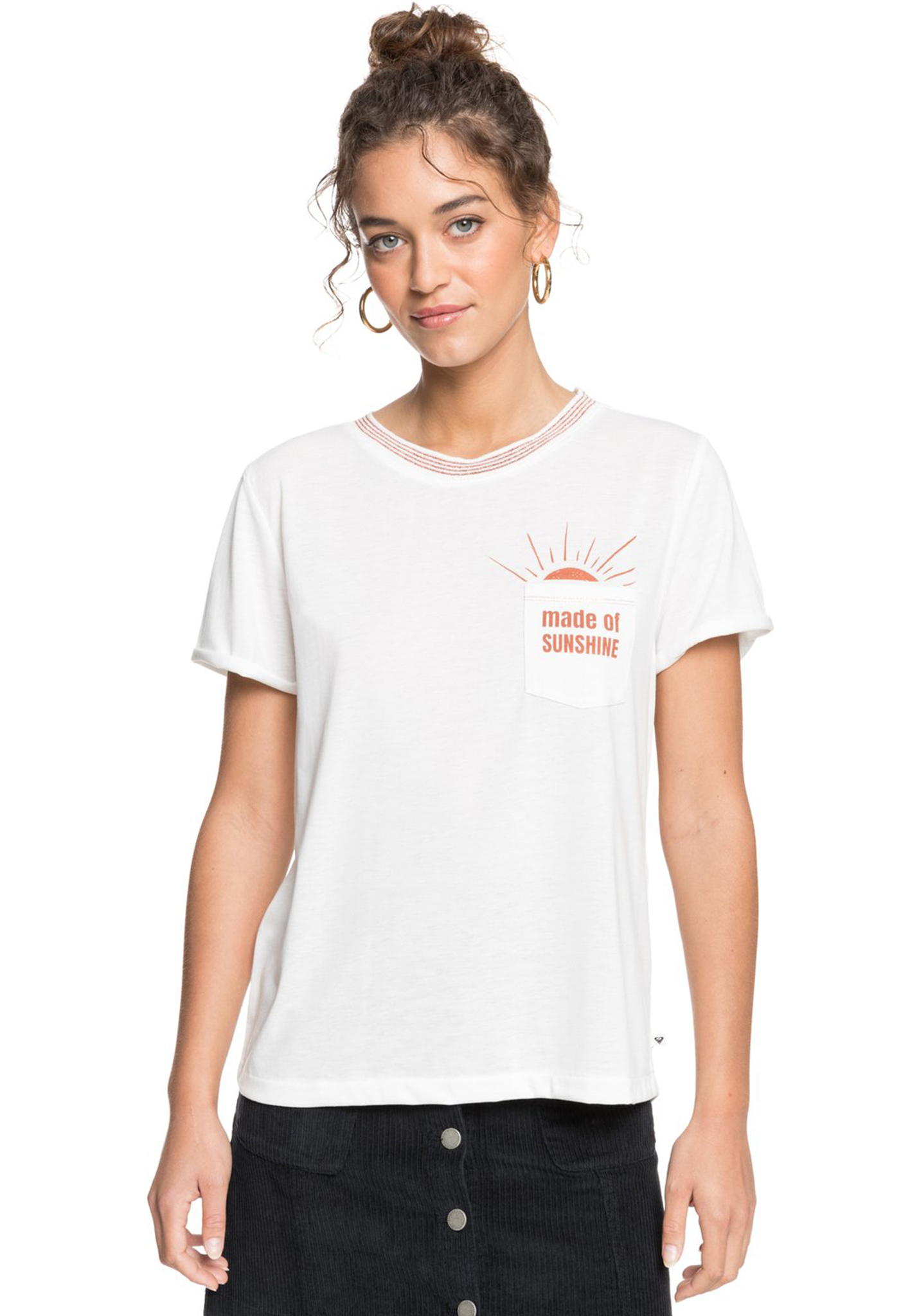 Roxy Breezy Ocean T-Shirt weiß M