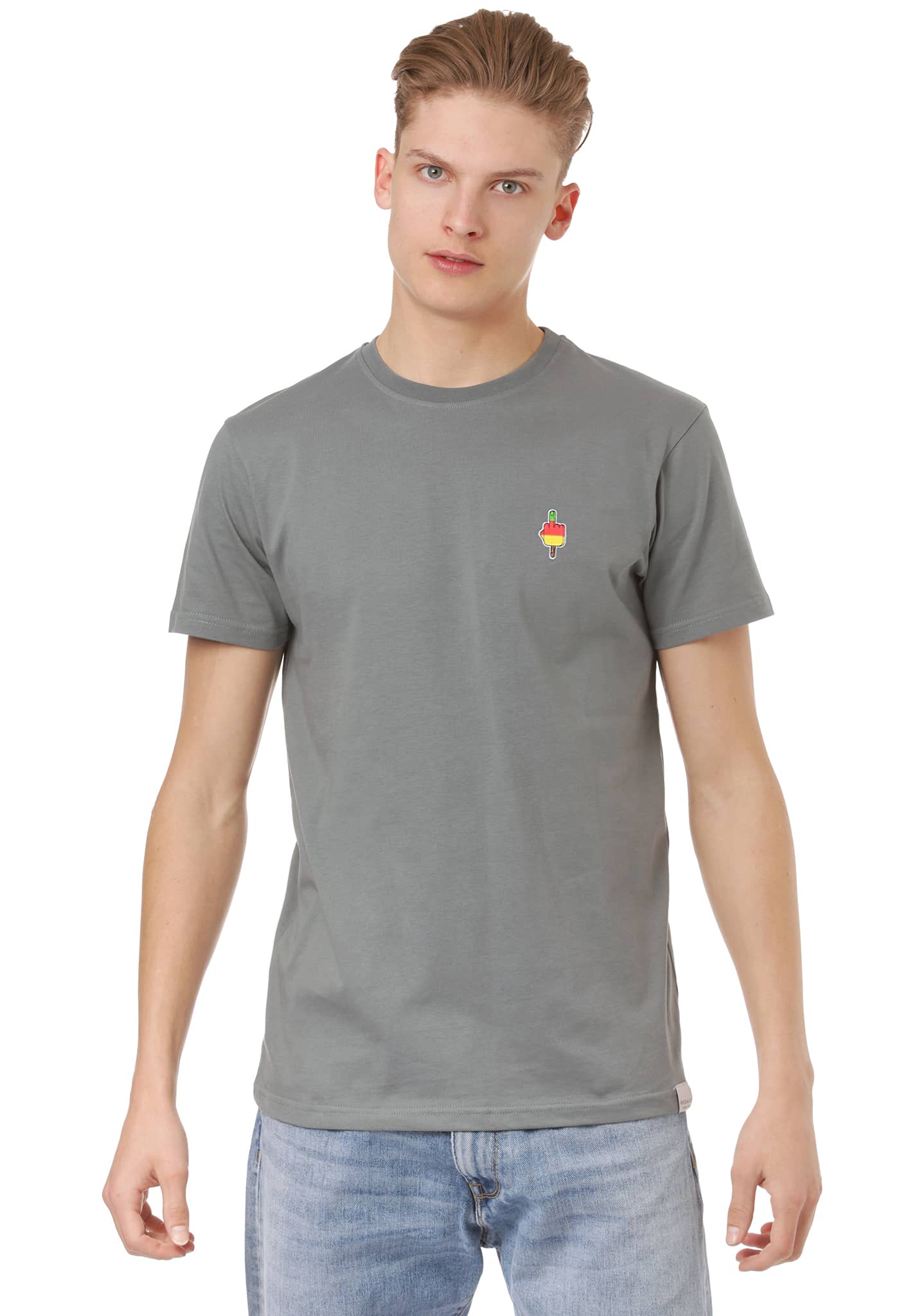 Iriedaily Flutscher T-Shirt stahlgrau L