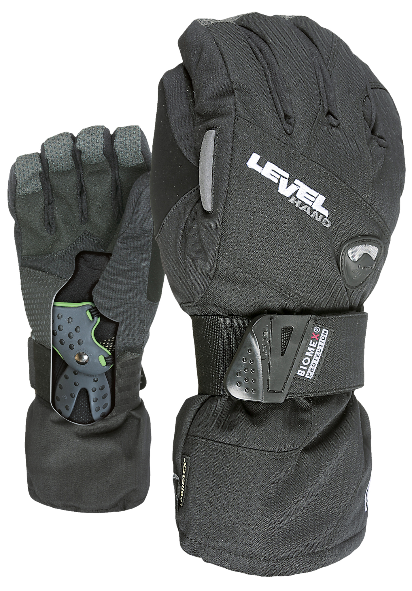 Level Half Pipe Gore-Tex Handschuhe black S/M