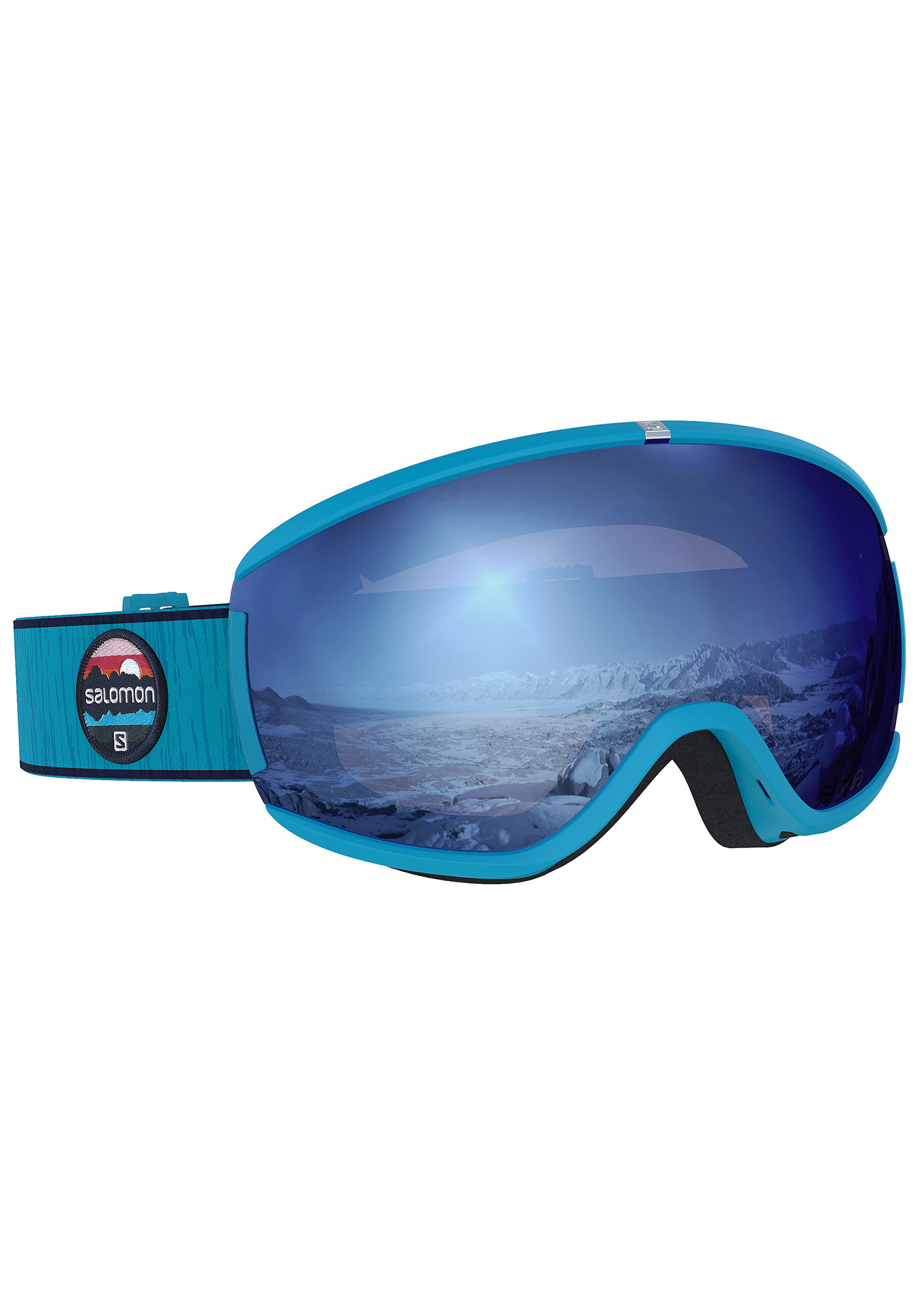 Salomon Ivy Sigma Snowboardbrillen blauer vogel/universal One Size