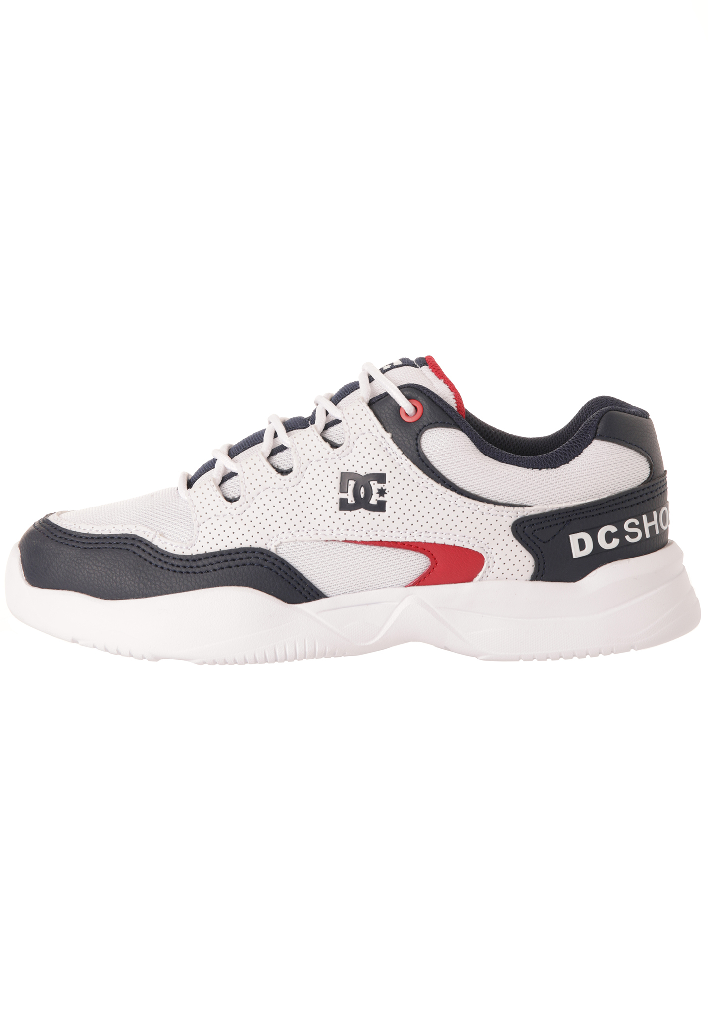 DC Decel Sn Sneaker weiß/rot/blau 40