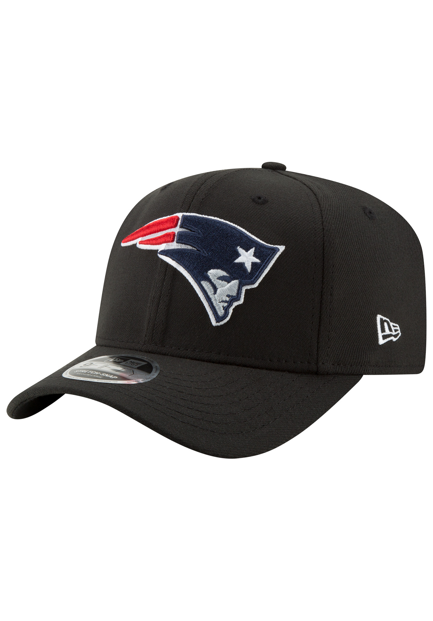 New Era 9Fifty Stretch New England Patriots Snapback Cap schwarz/offizielle teamfarbe M/L