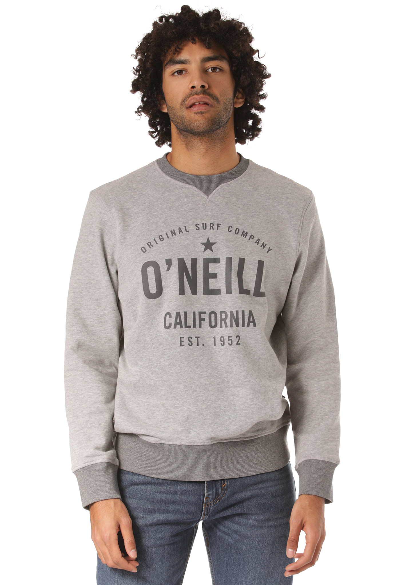 O'Neill Hensley Crew Sweatshirt silver melee S