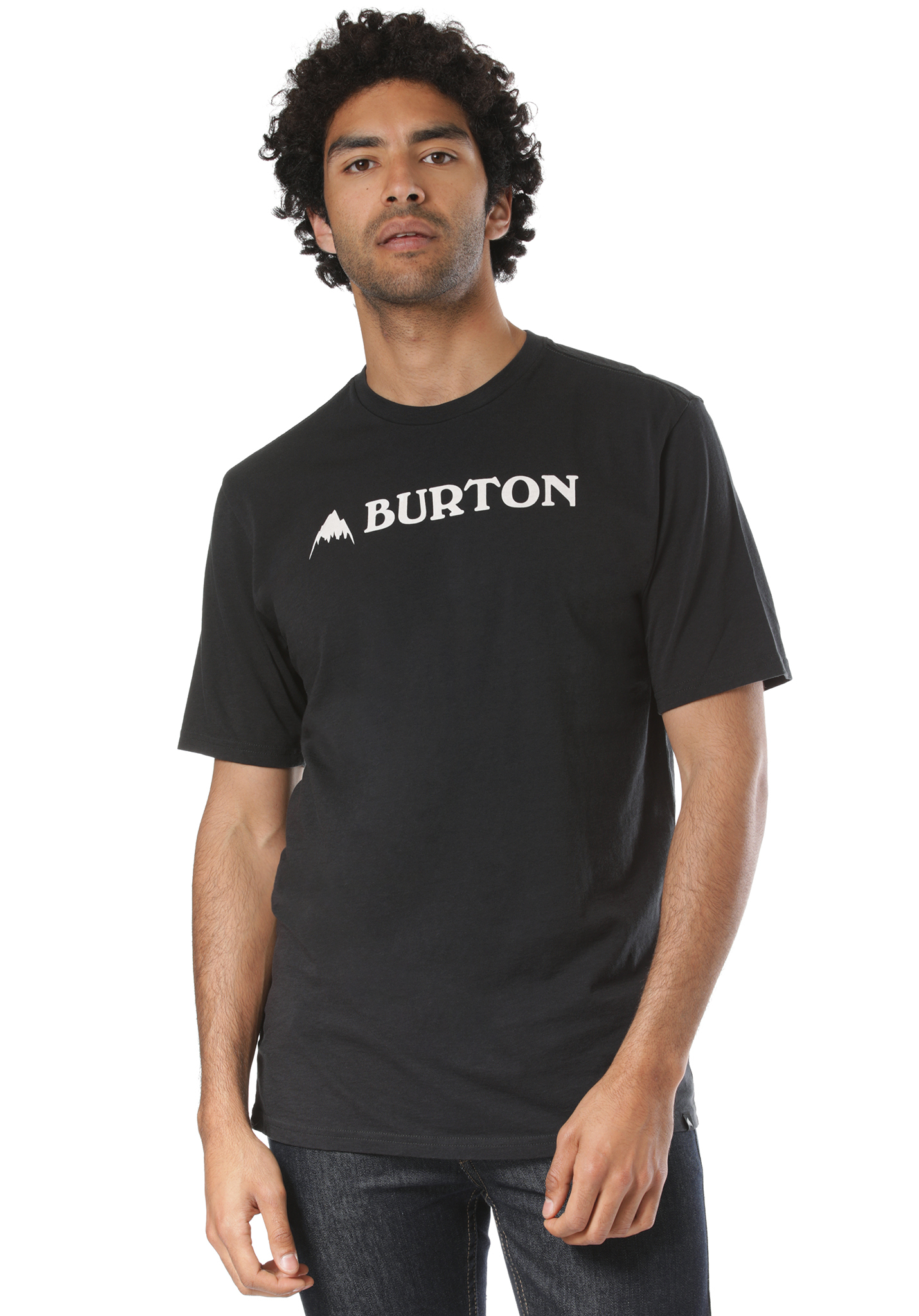 Burton Horizontal Mountain T-Shirt true black XXL