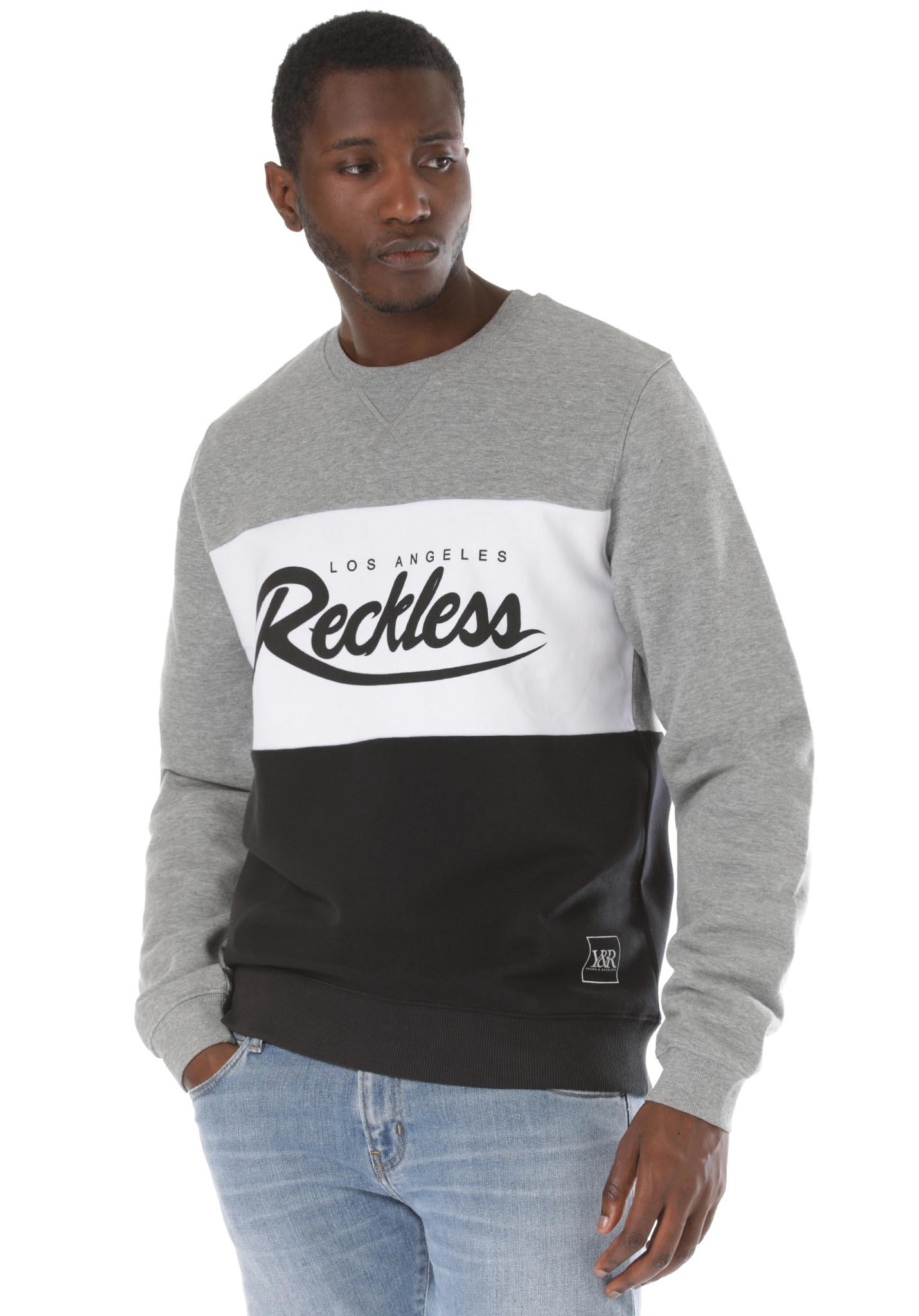 Young and Reckless Opulent Crew Sweatshirt black M