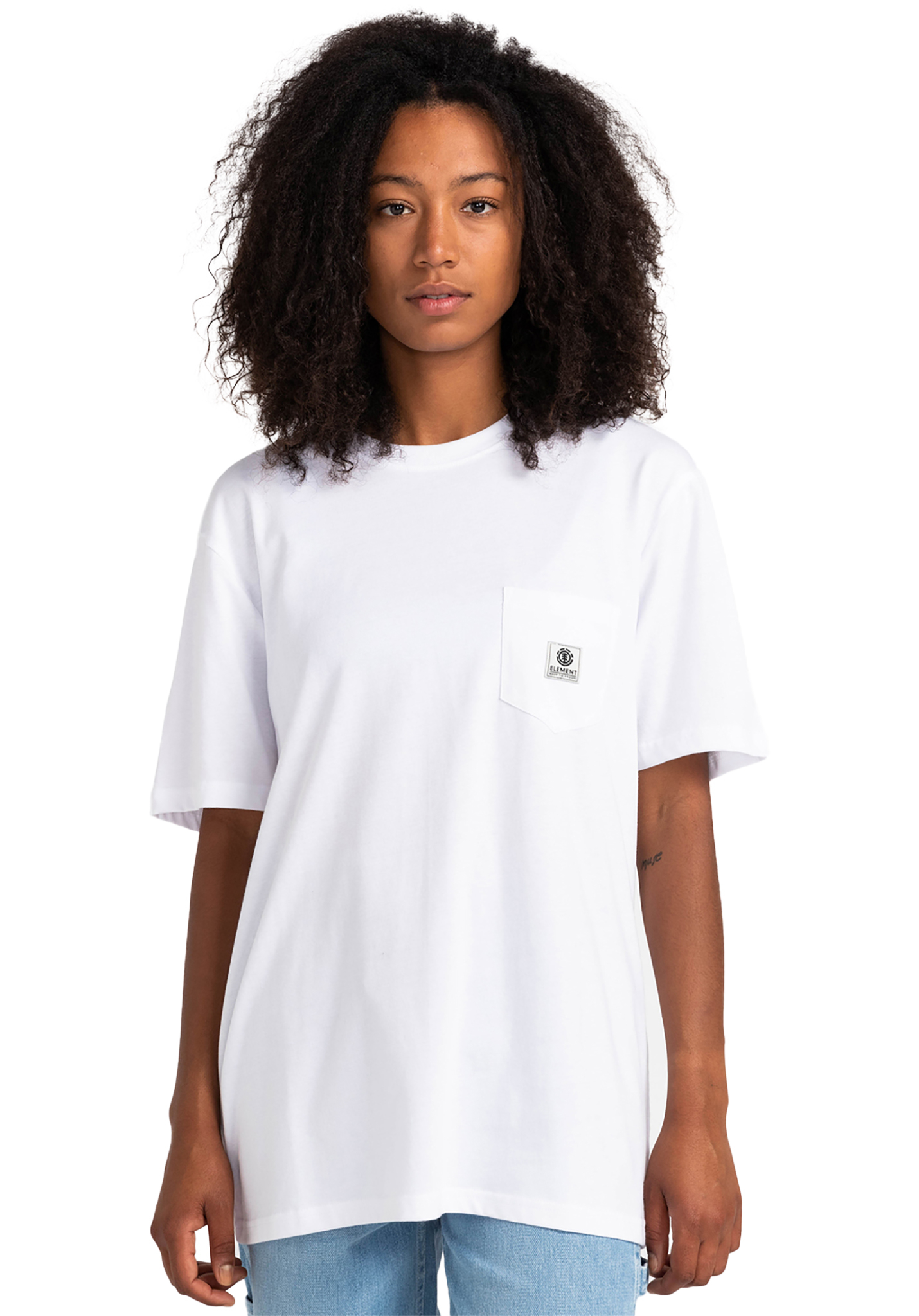 Element Basic Pocket T-Shirt optic white XXL