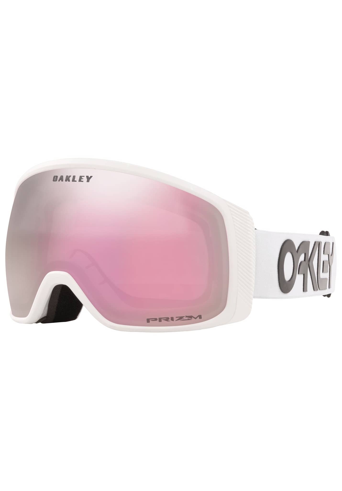 Oakley Flight Tracker M Snowboardbrillen werkseitig pilot weiß One Size