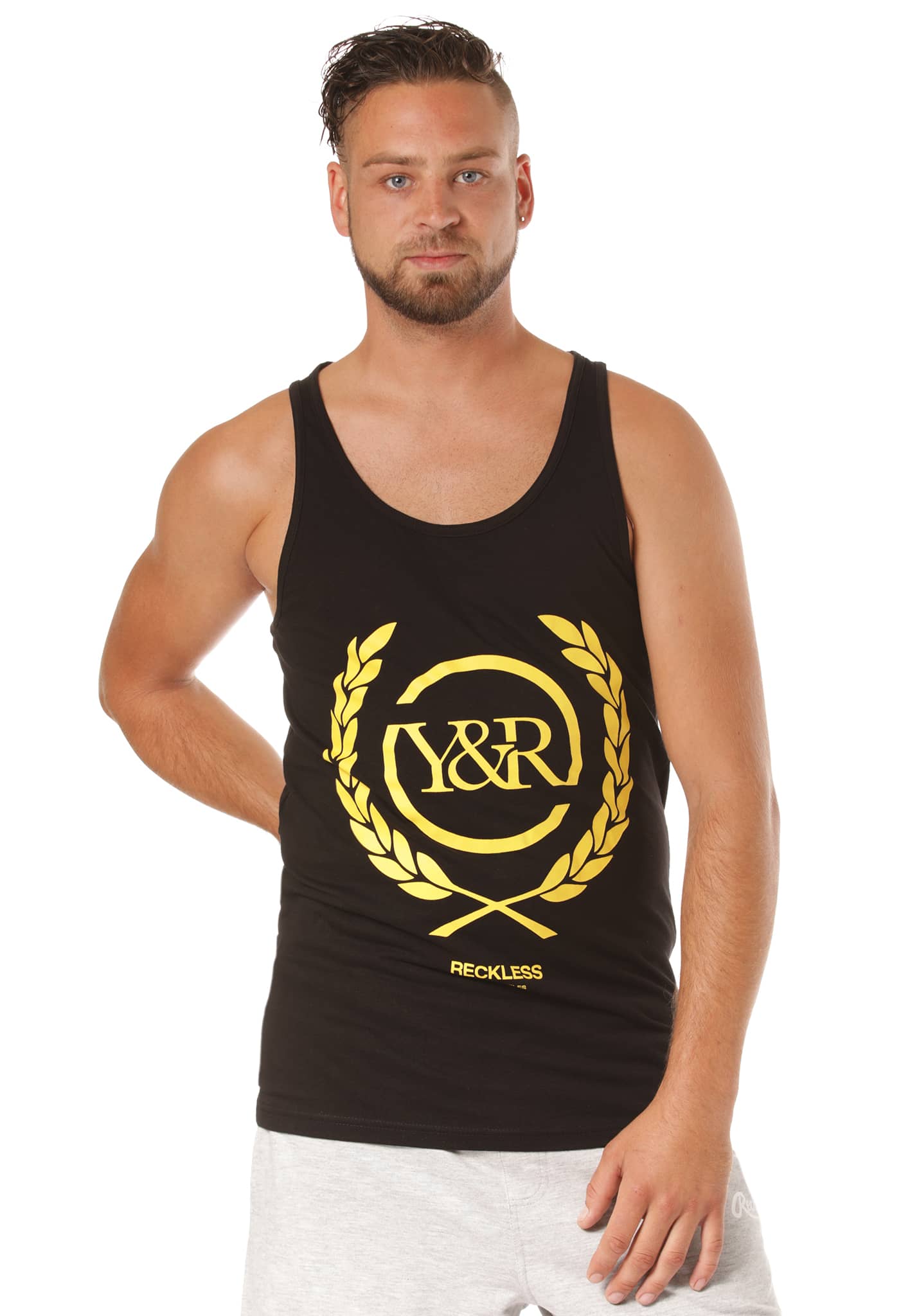 Young and Reckless Full Crest Tank Top black XXL