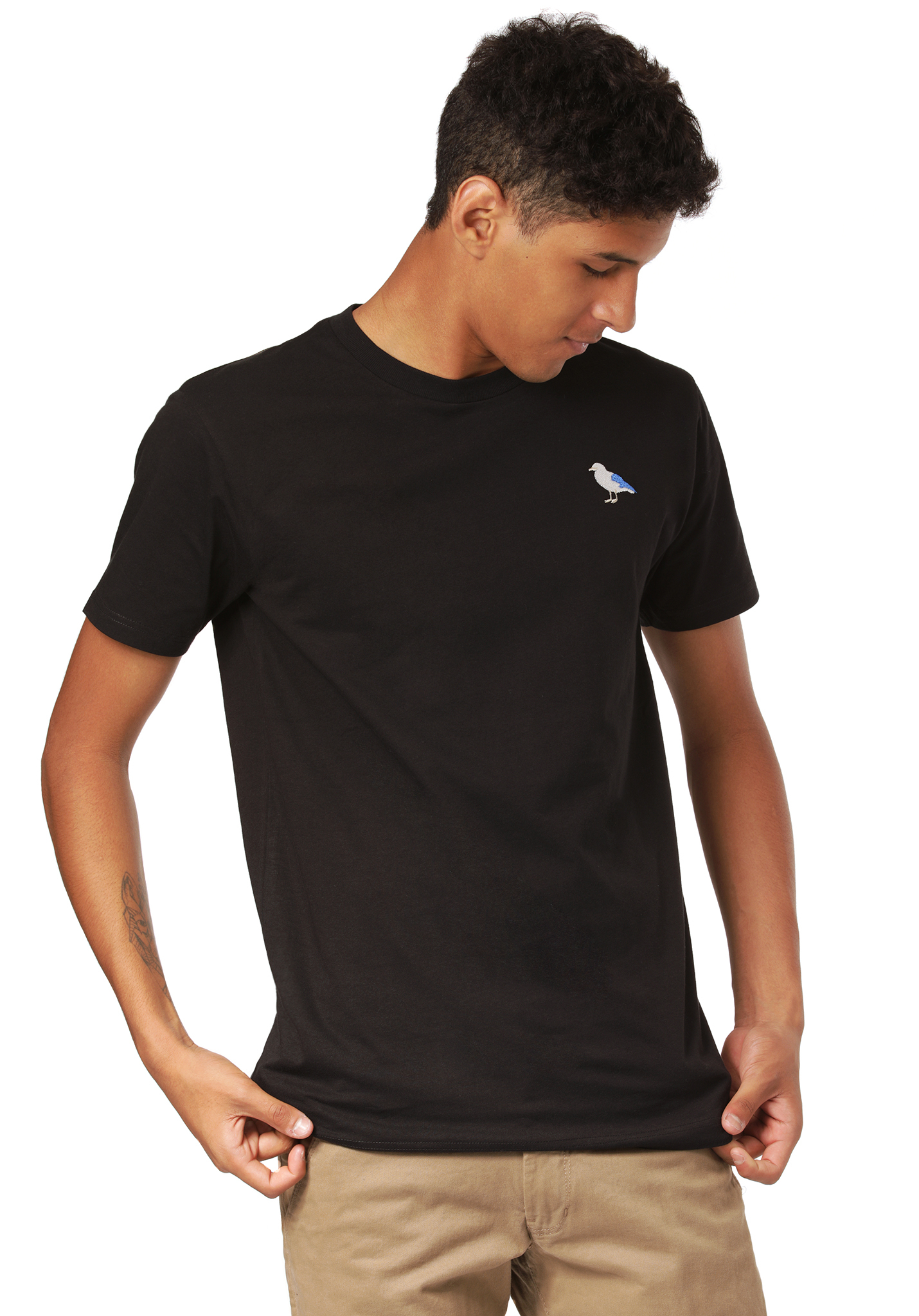 Cleptomanicx Embro Gull  T-Shirt black XXL