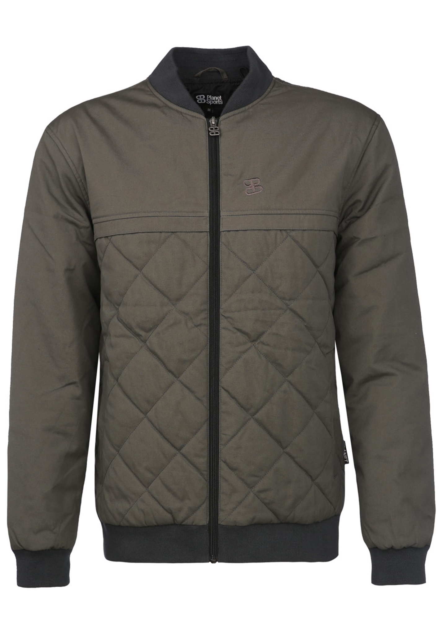 Planet Sports Quilted Bomber Jacke olive XXL