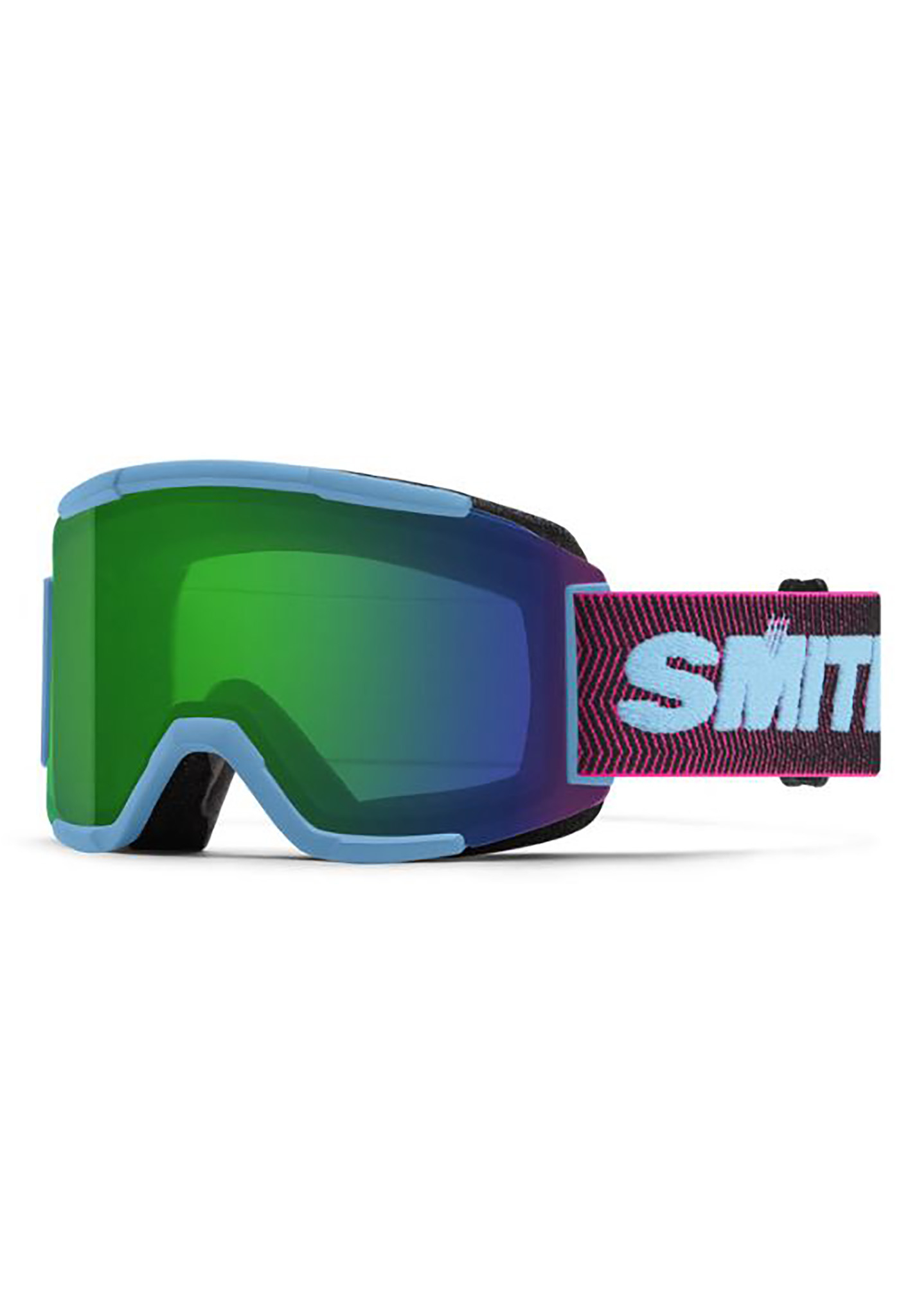 Smith Squad Snowboardbrillen schnorchel-archiv/alltäglicher grüner spiegel One Size