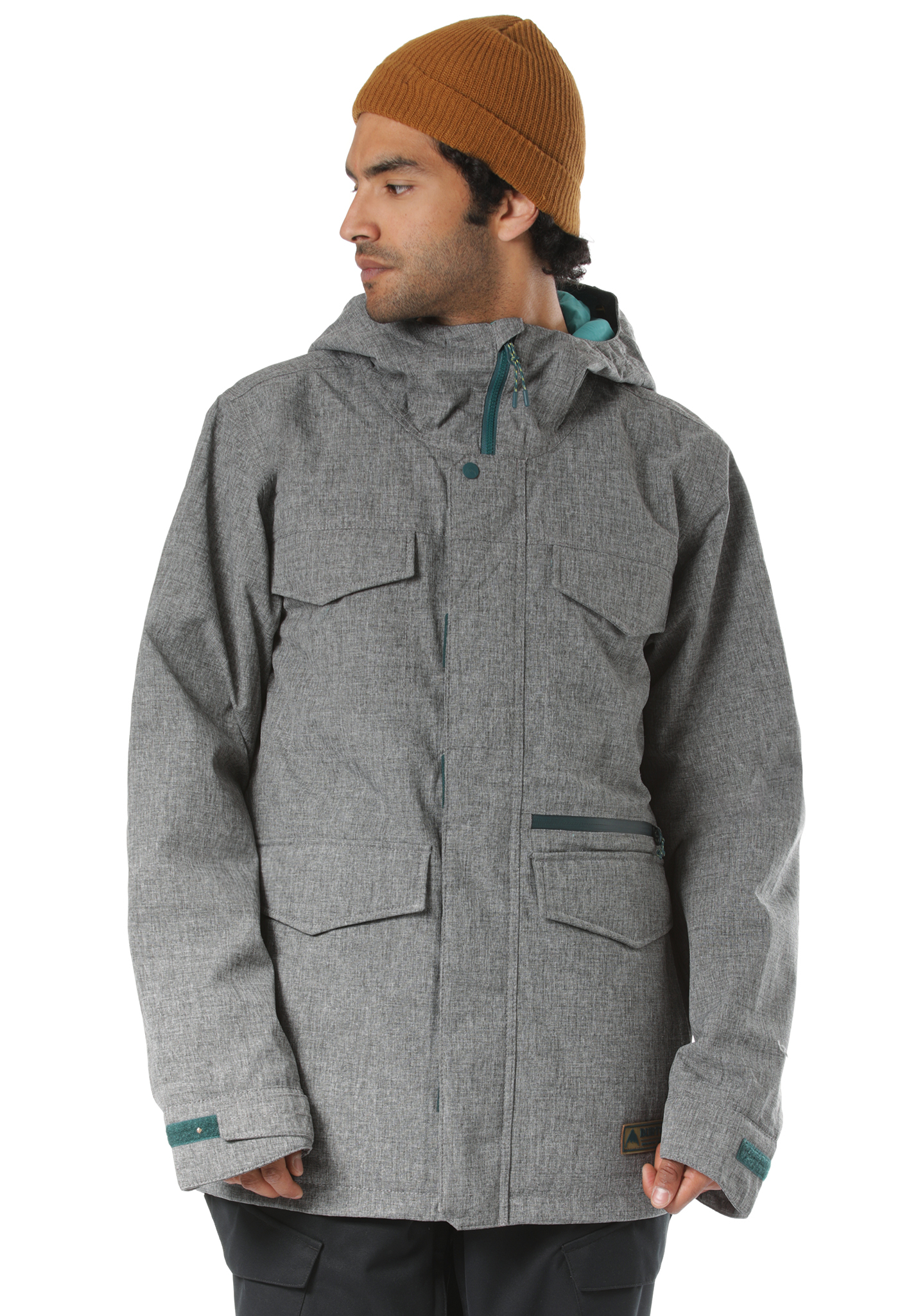 Burton Covert Slim Snowboardbekleidung bog heather XL