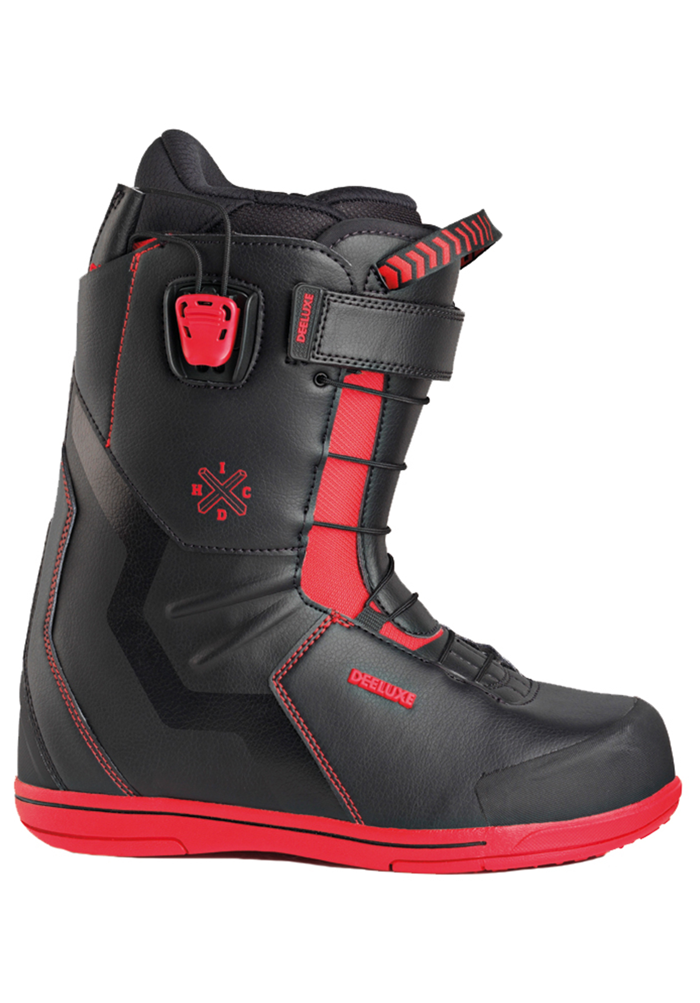 Deeluxe IDxHC PF Snowboard Boots black-red 43,5