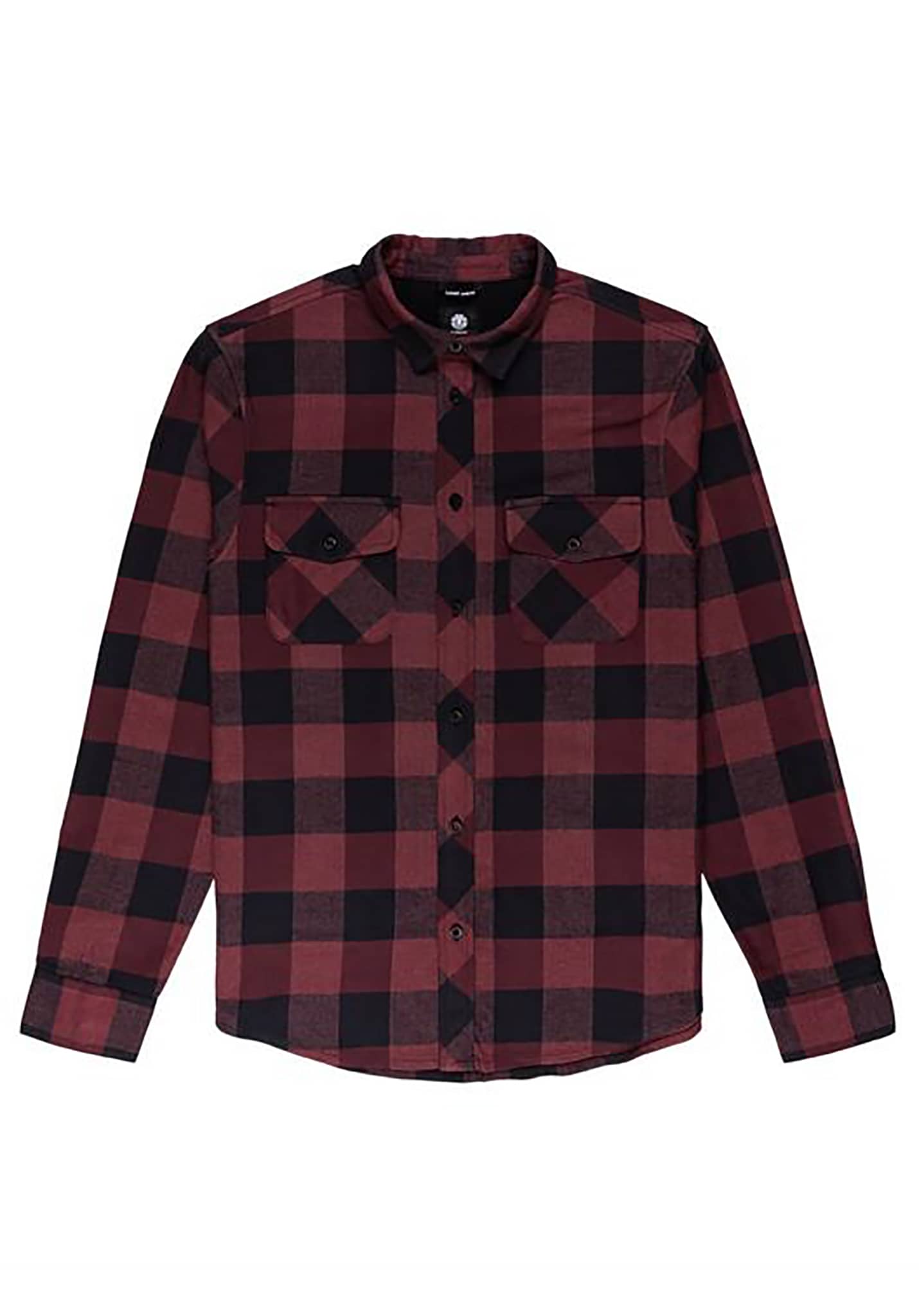 Element Tacoma - Flannel Hemd vint red heather M