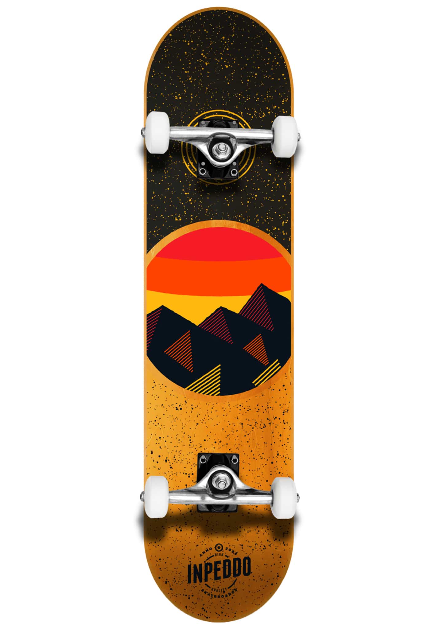 Inpeddo Mountain 8.125 Skateboard orange One Size