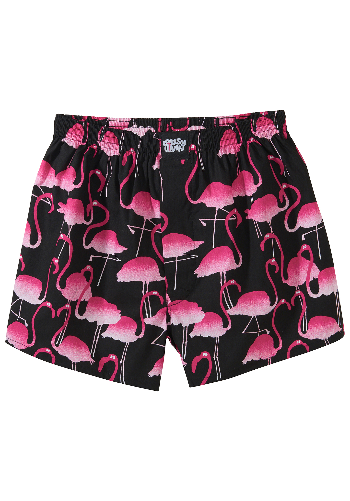 Lousy Livin Flamingos Boxershorts black XL