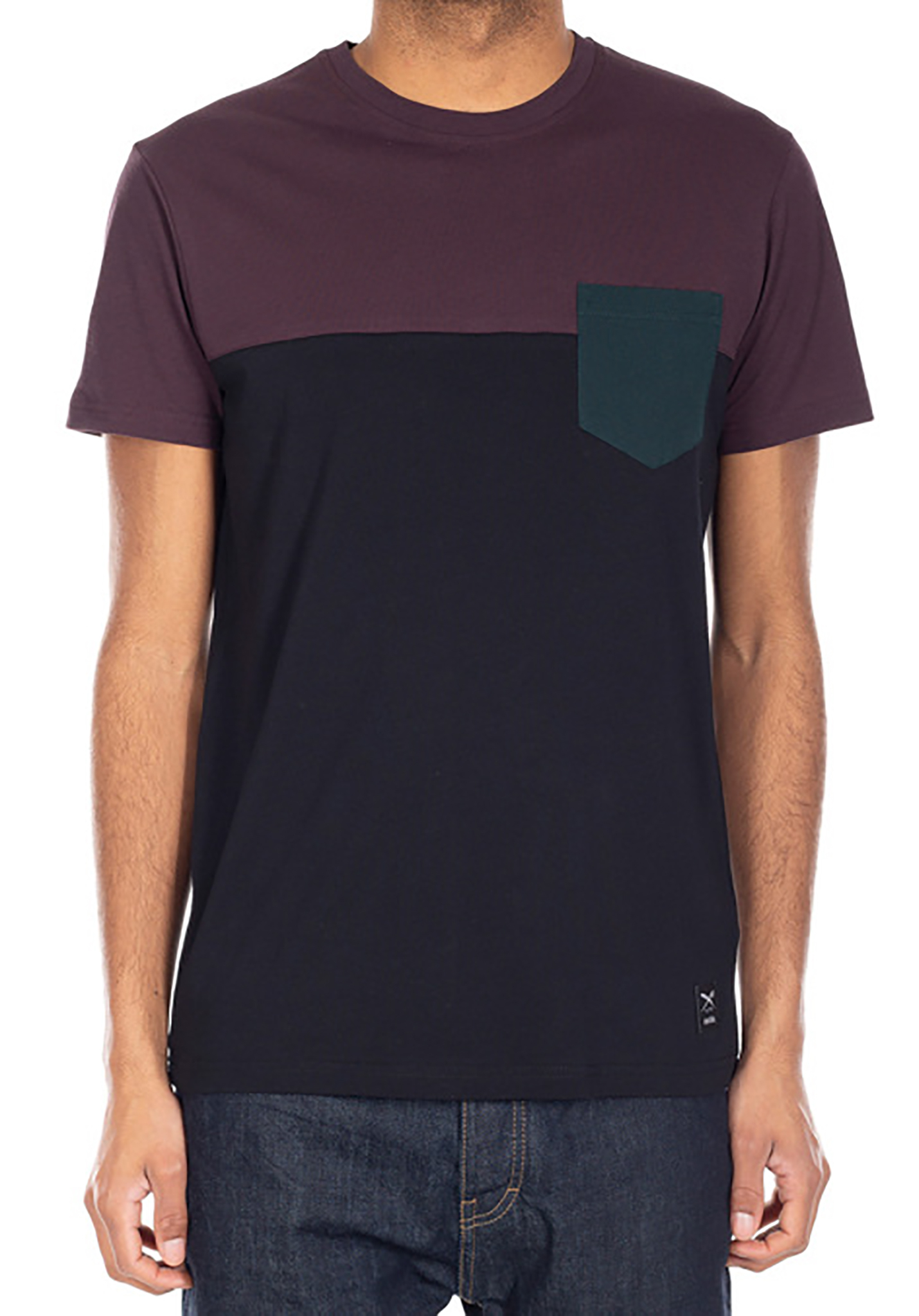 Iriedaily Block Pocket 2 T-Shirt nachtwald XXL