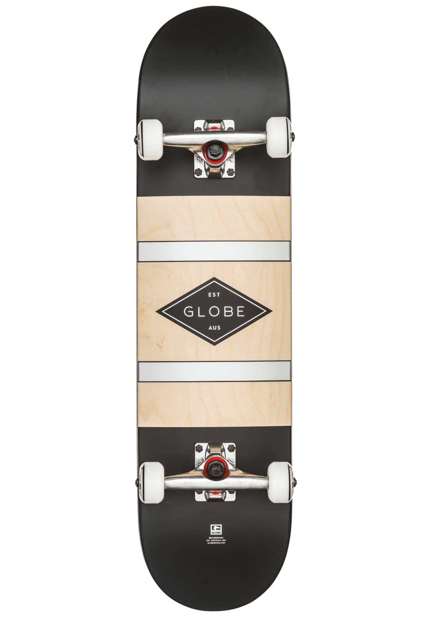 Globe G1 Diablo 2 8.0 Skateboard black/silver