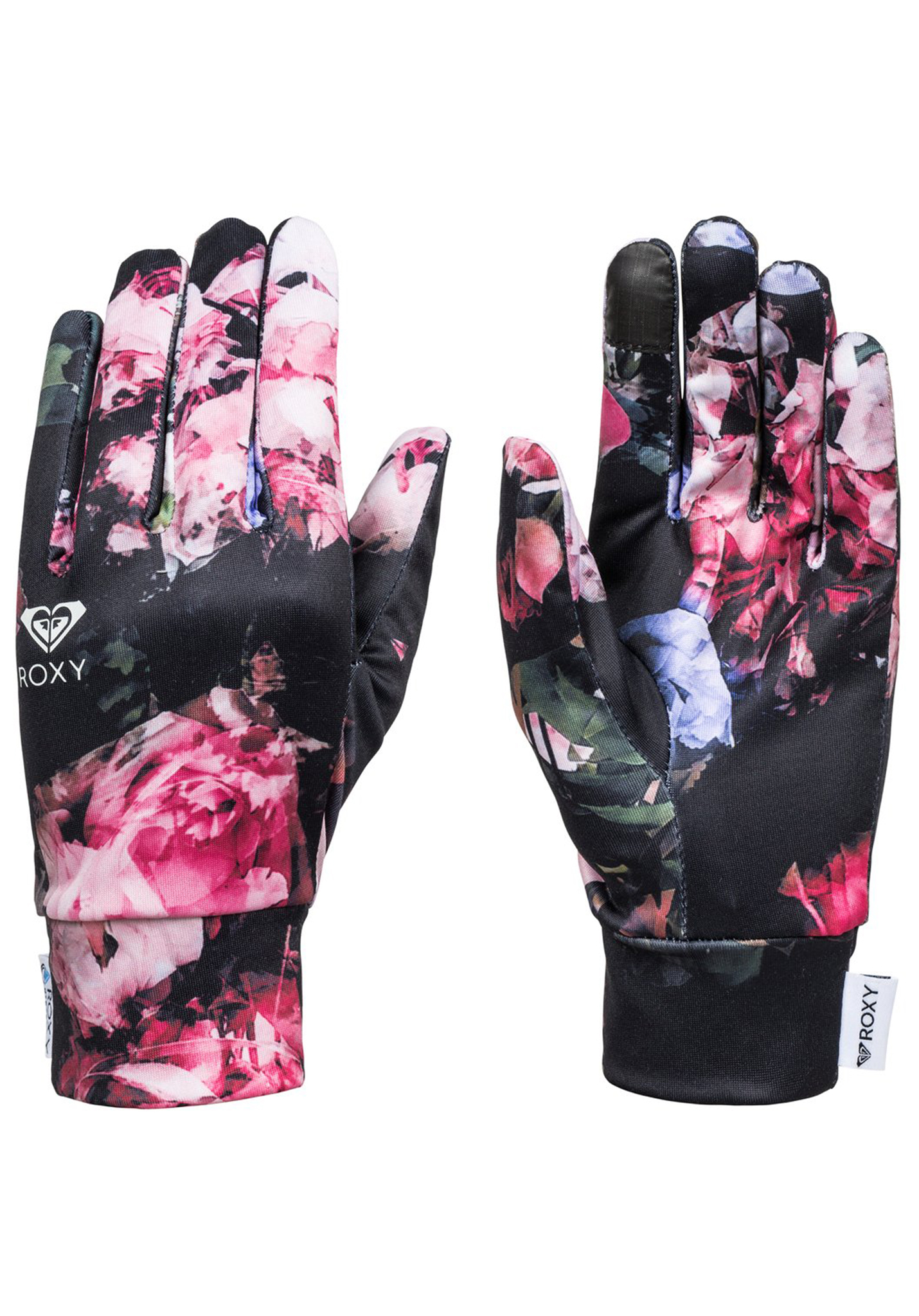 Roxy Hydrosmart Liner Snowboard Handschuhe schwarz rosa XL