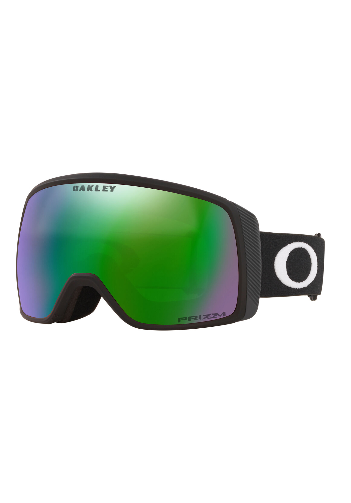 Oakley Flight Tracker S Snowboardbrillen mattschwarz/prizm snow jade iridium One Size