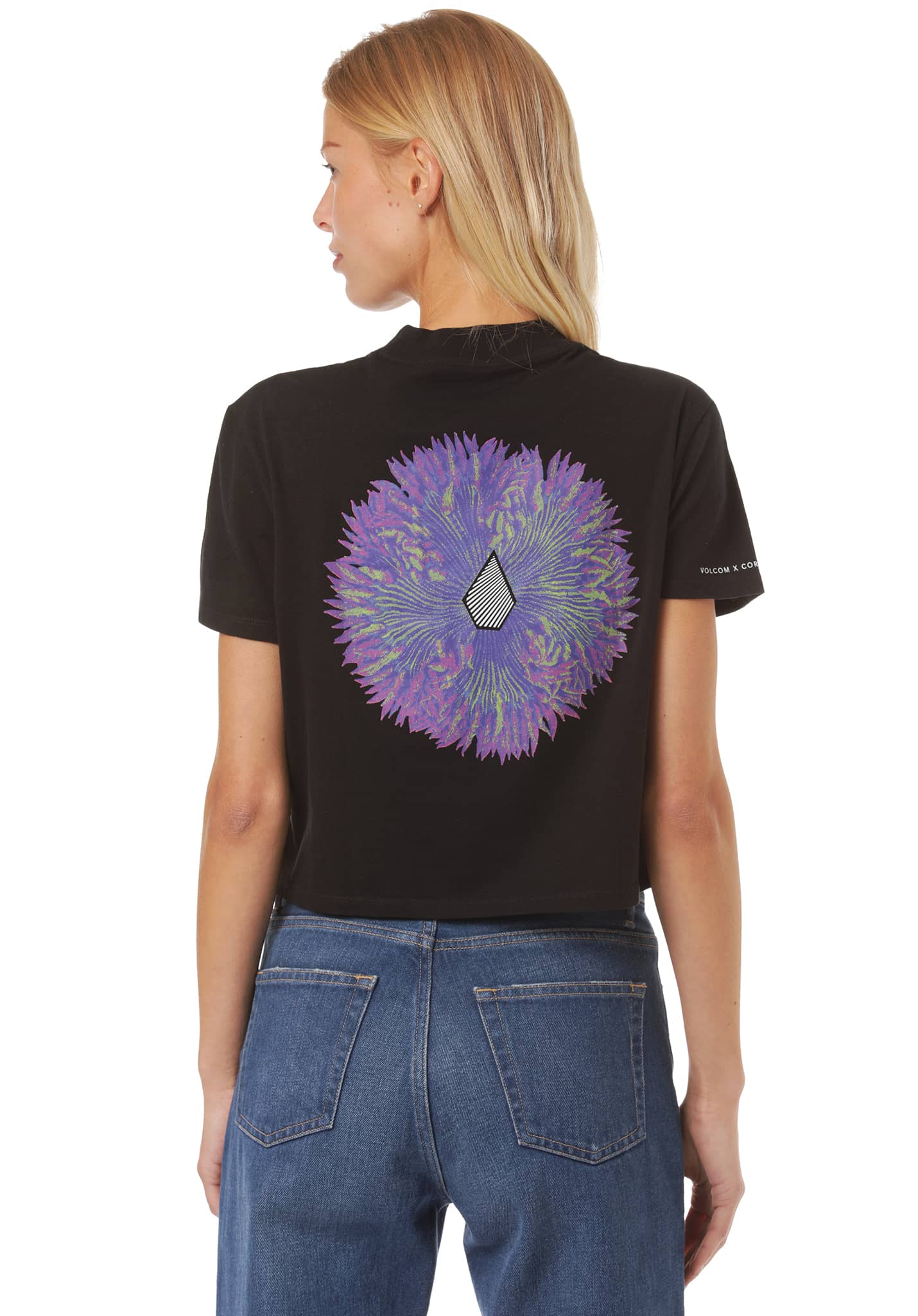 Volcom Coral Morph T-Shirt black M