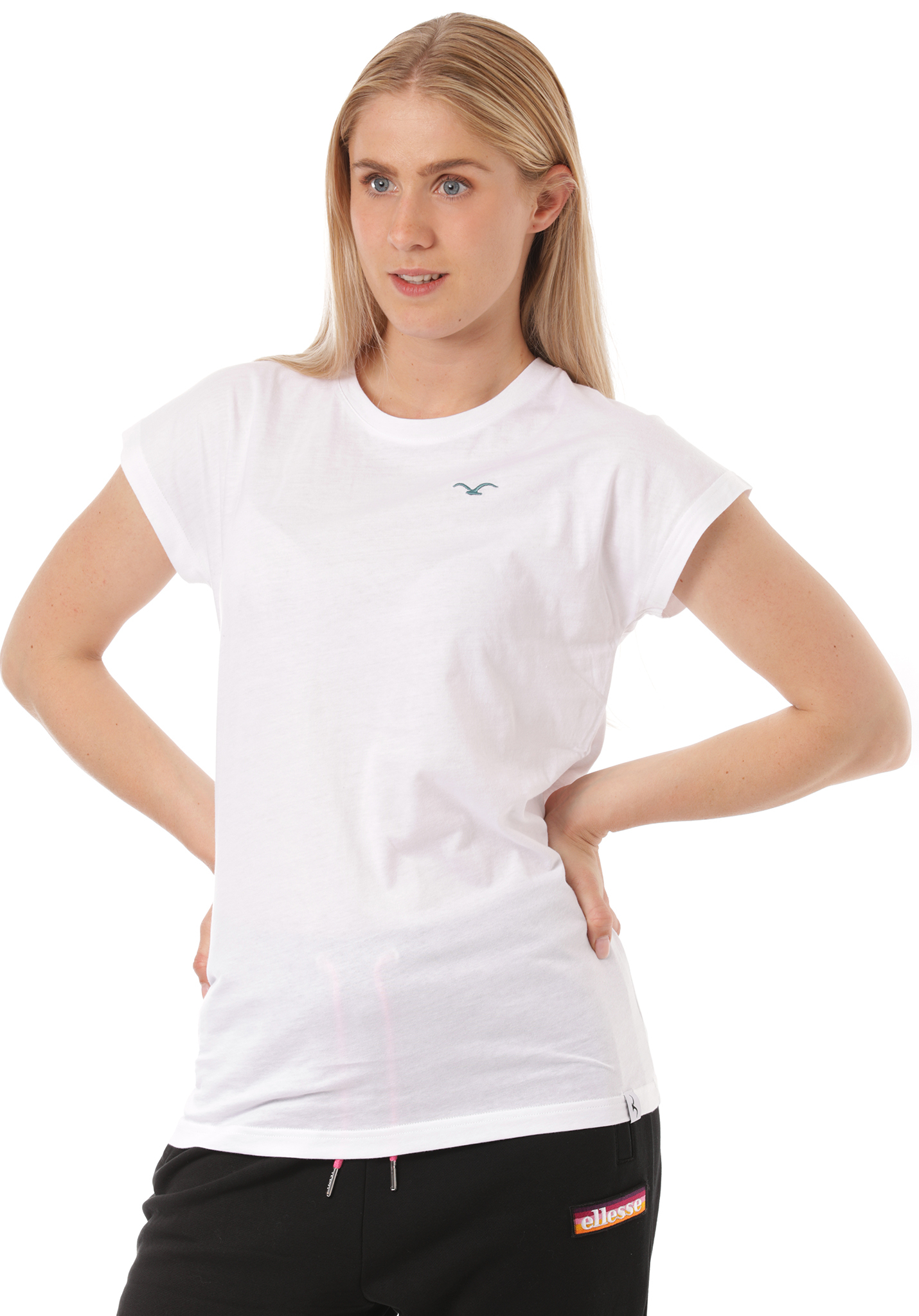 Cleptomanicx Gilli T-Shirt white XS