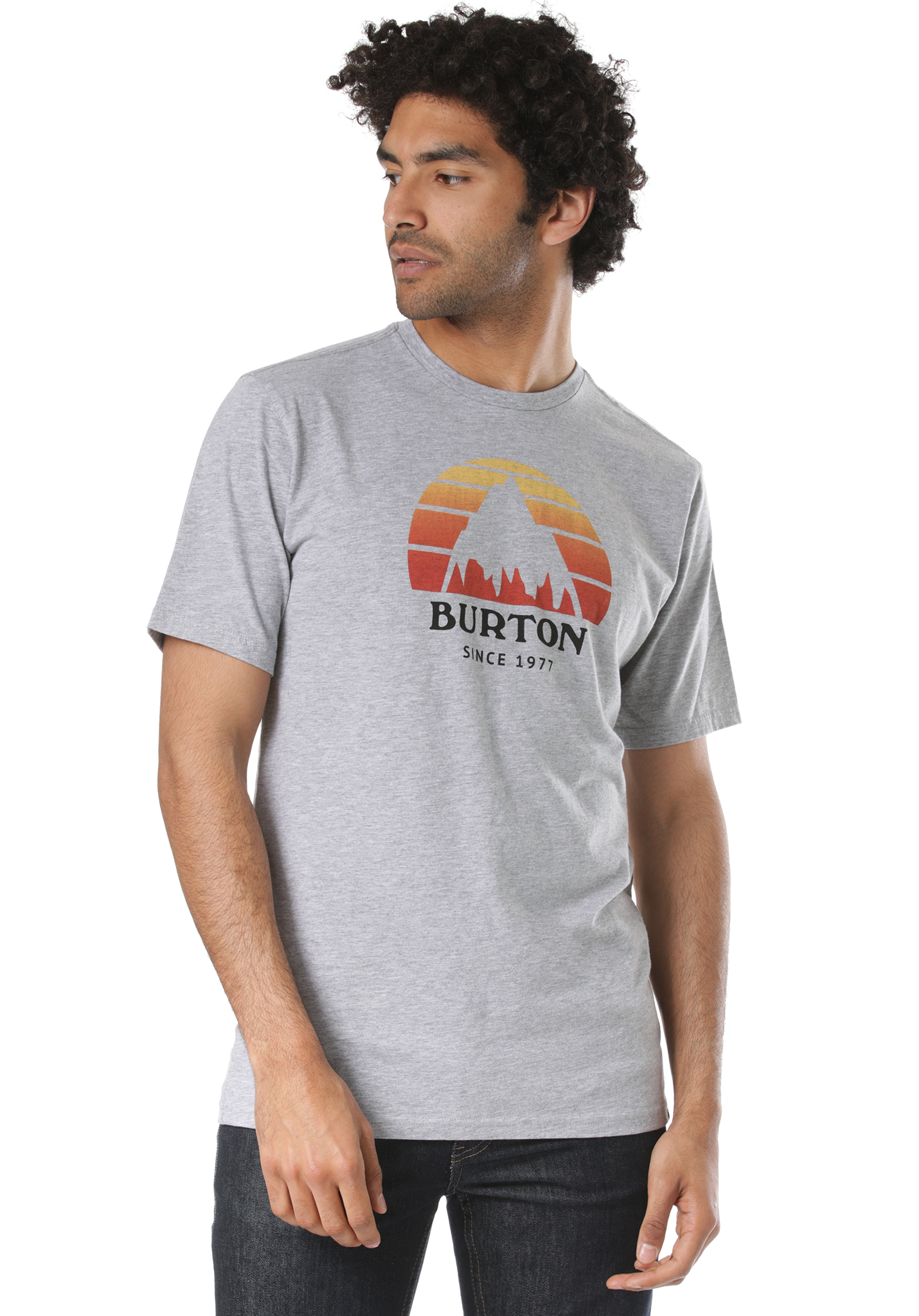 Burton Underhill T-Shirt graues heidekraut XS