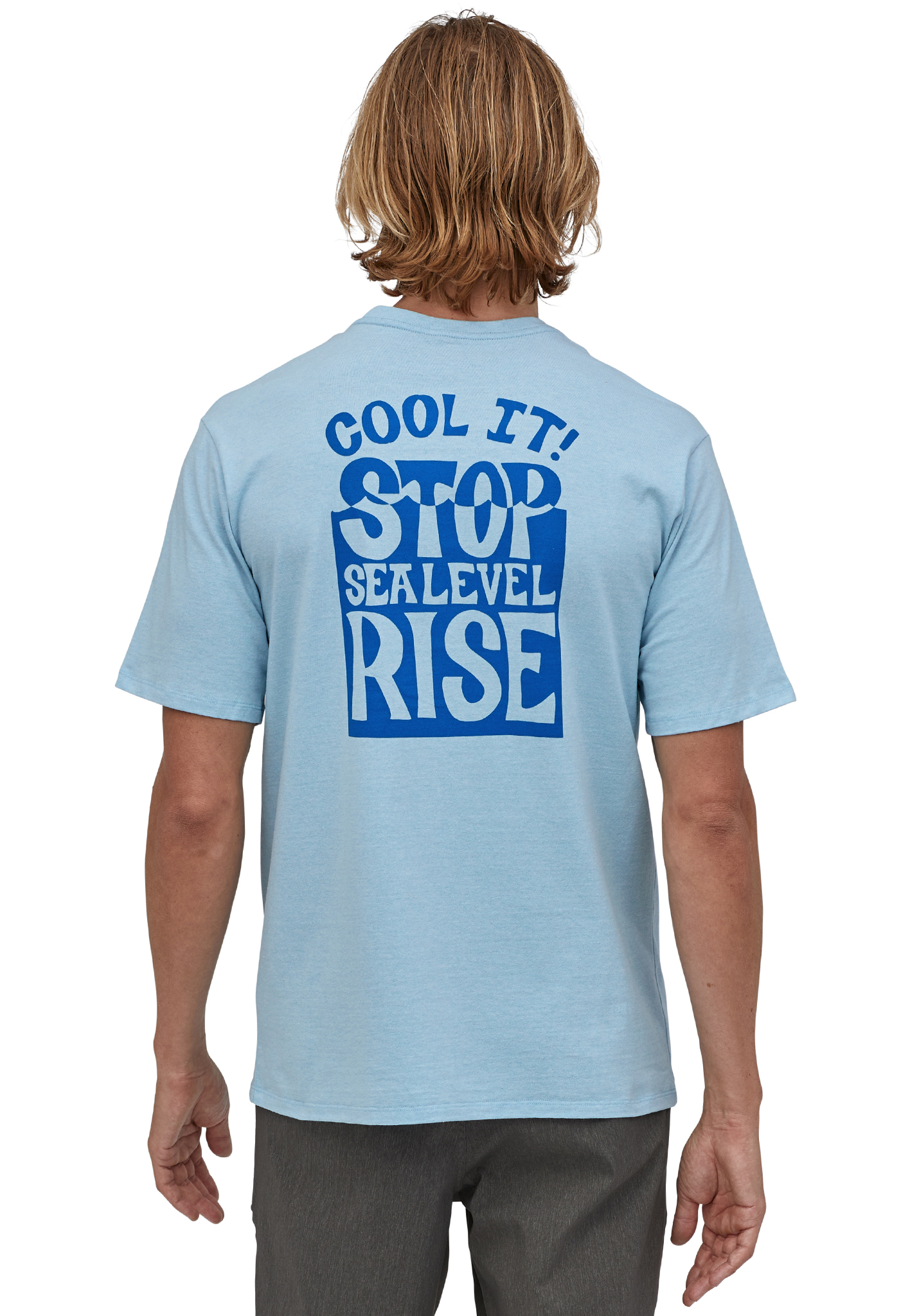 Patagonia Stop The Rise Responsibili T-Shirt flossenblau S