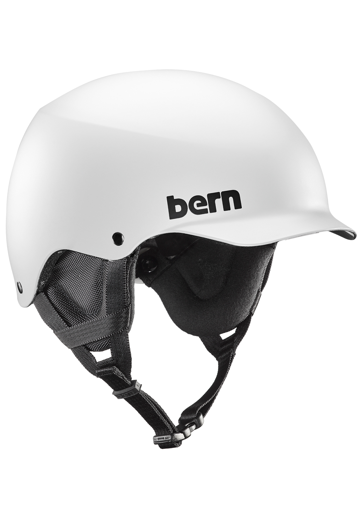 Bern Team Baker Snowboardhelme white XL