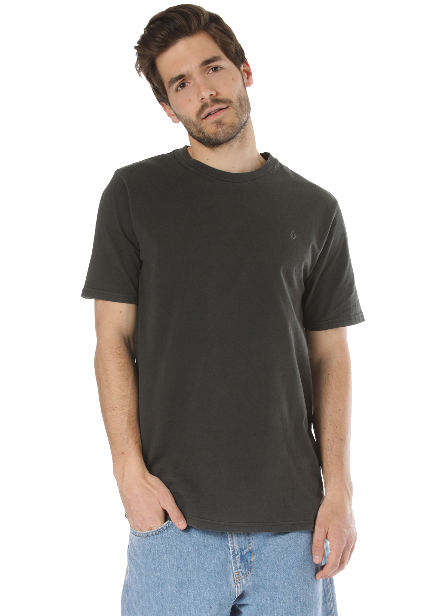 Volcom Solid Stone Emb T-Shirt black XL