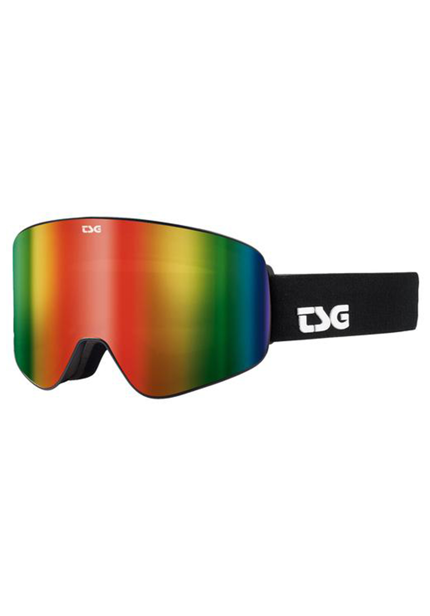 TSG Four S Snowboardbrillen schwarz/regenbogen chrom One Size